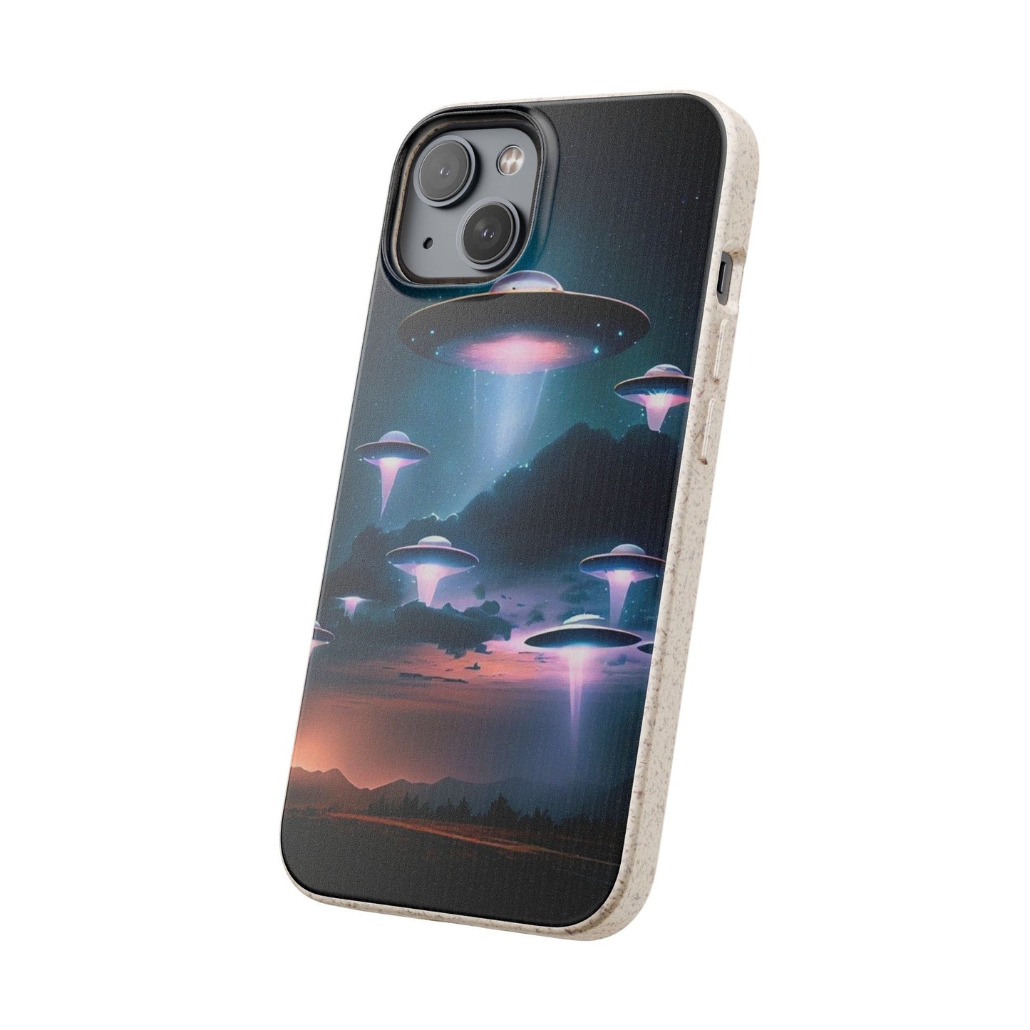Biodegradable UFO Phone Case - Eco-Friendly and Stylish Design