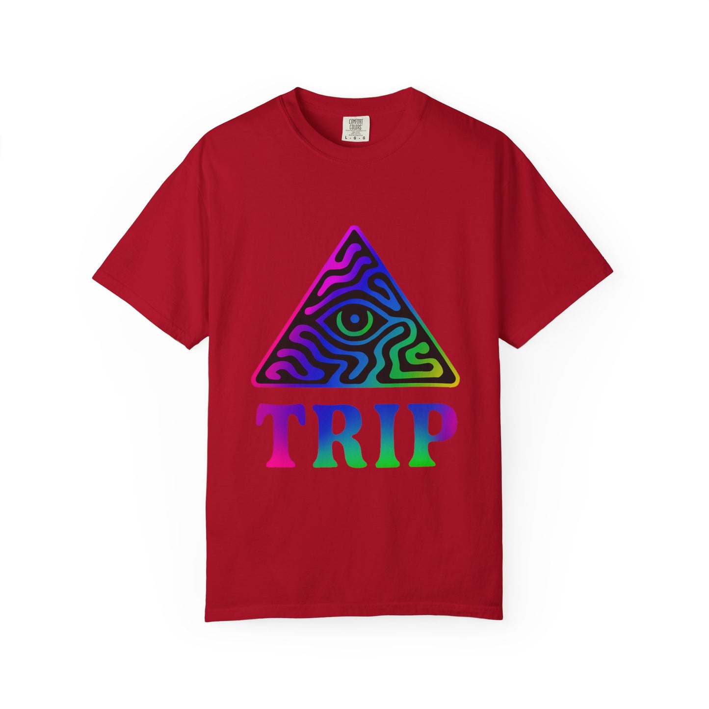 Psychedelic Trip T-Shirt, Unisex Graphic Tee, Retro Vibe Shirt, Festival Wear, Gift for Creative Souls