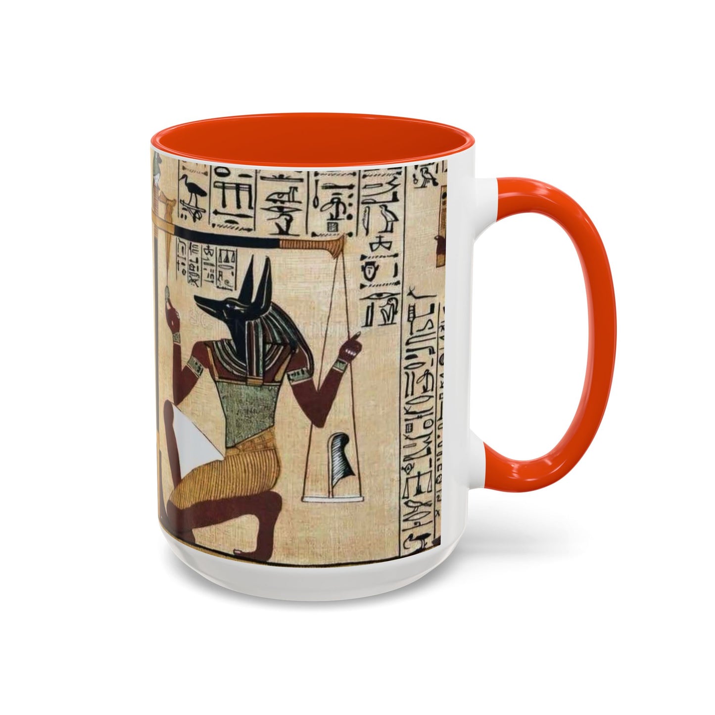Ancient Egyptian Themed Coffee Mug - Colorful 11oz & 15oz | Unique Art Gift for History Lovers