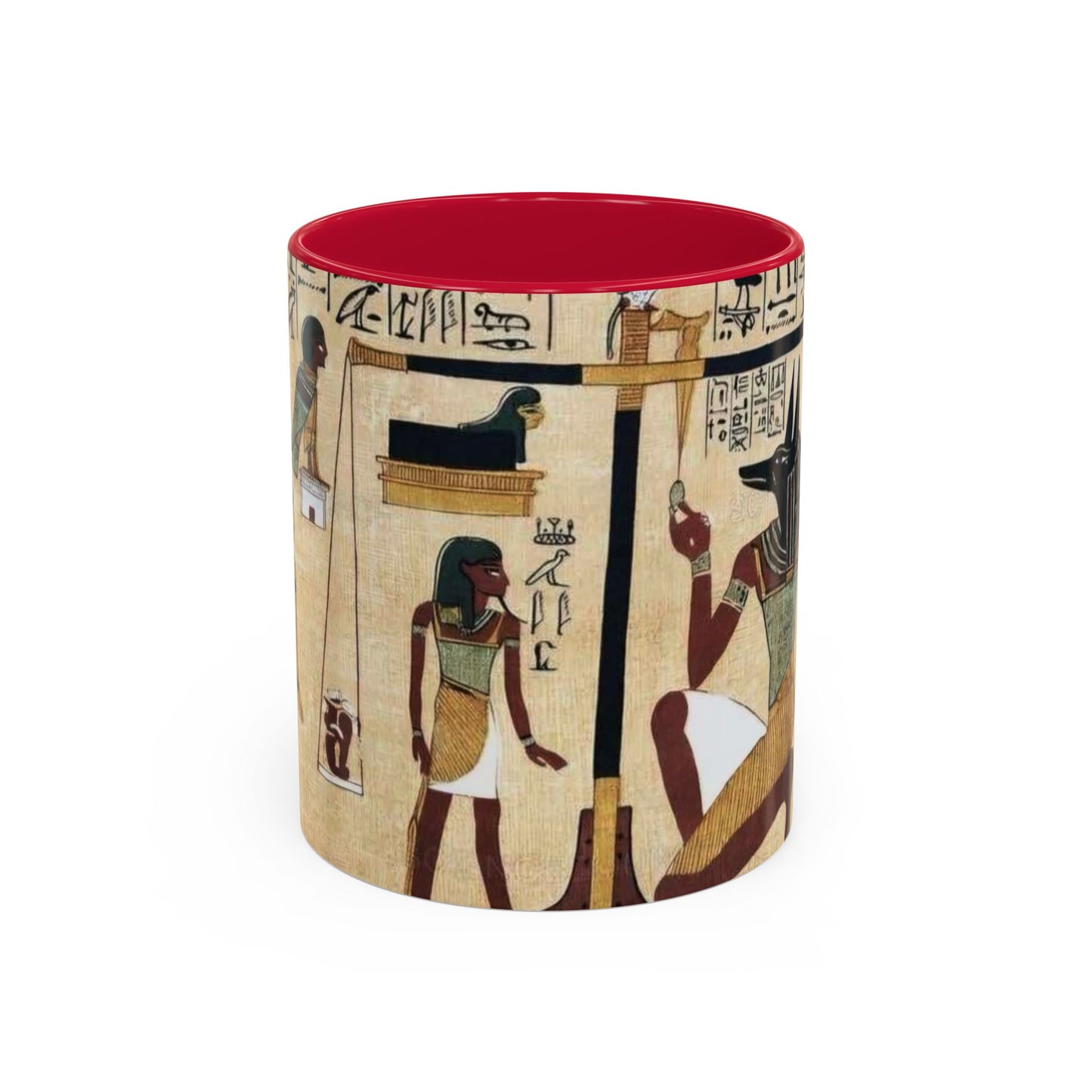 Ancient Egyptian Themed Coffee Mug - Colorful 11oz & 15oz | Unique Art Gift for History Lovers