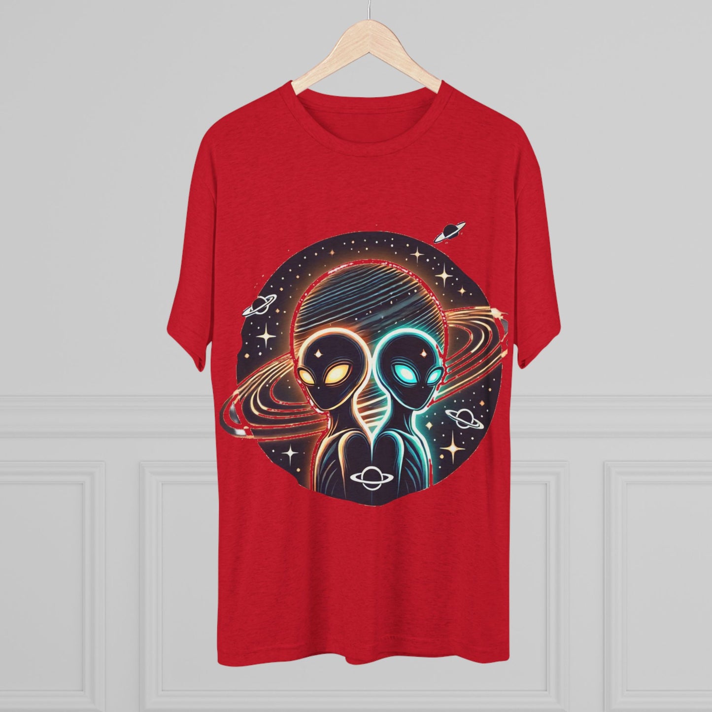Cosmic Alien Crew Tee - Perfect for Space Lovers, Sci-Fi Fans, Unique Gift for Birthdays, Casual Wear, Everyday Comfort