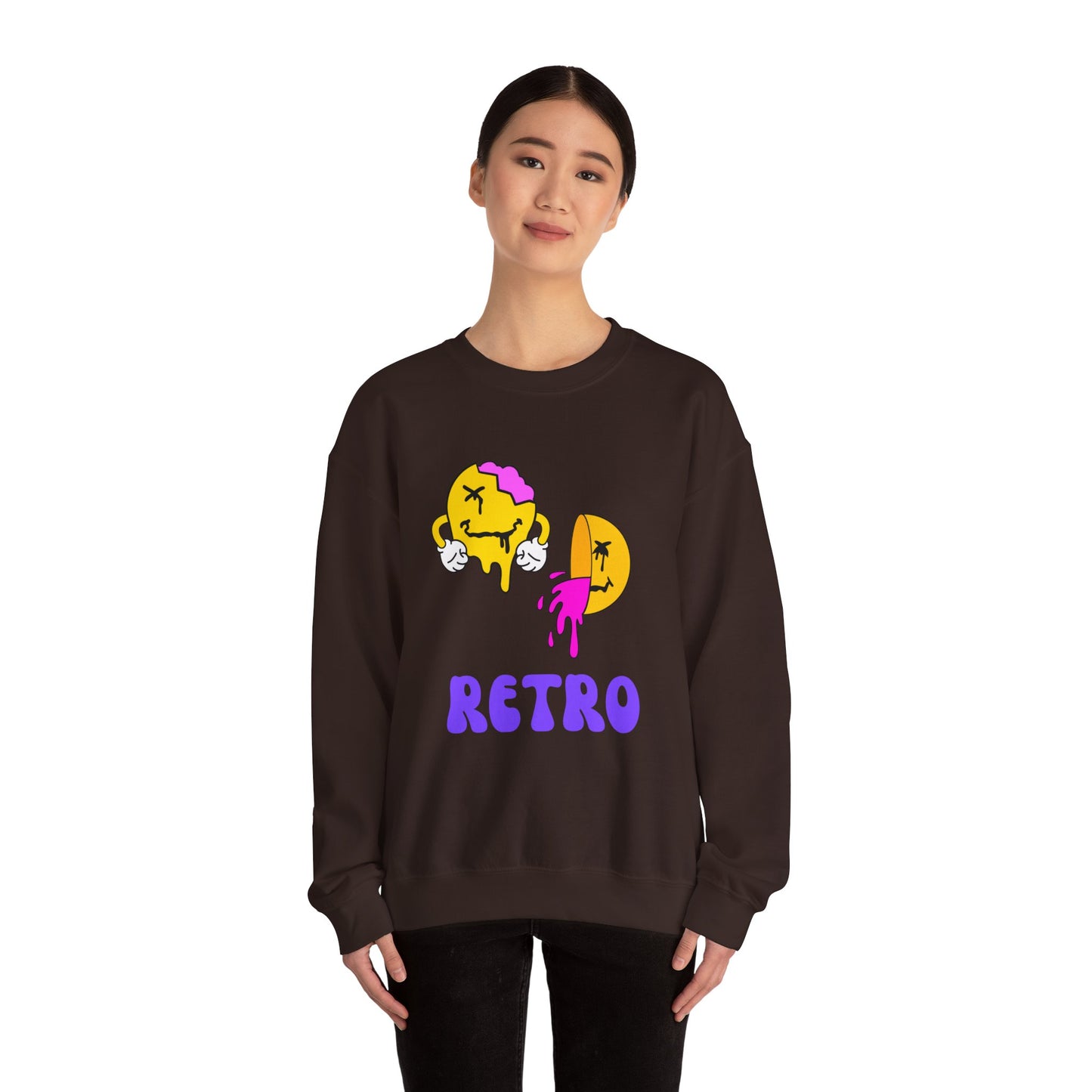 Retro Crewneck Sweatshirt - Vintage Vibes