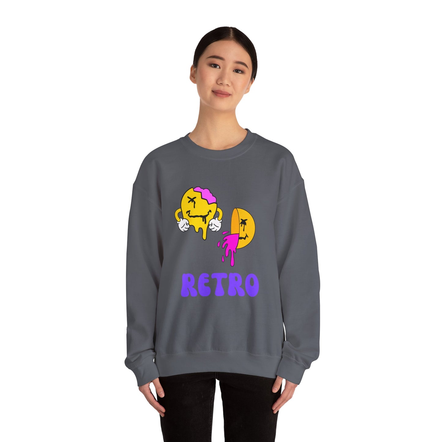 Retro Crewneck Sweatshirt - Vintage Vibes
