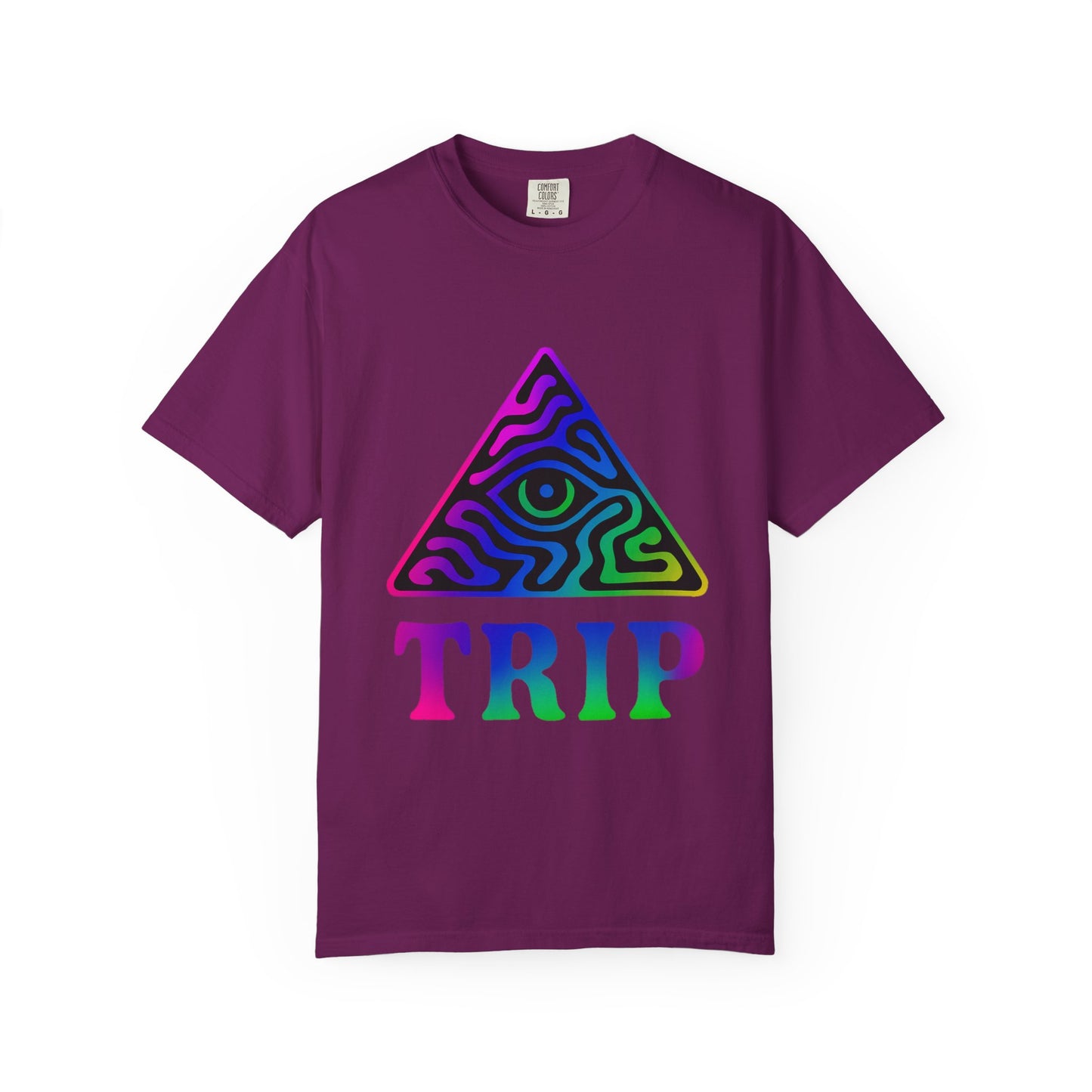 Psychedelic Trip T-Shirt, Unisex Graphic Tee, Retro Vibe Shirt, Festival Wear, Gift for Creative Souls