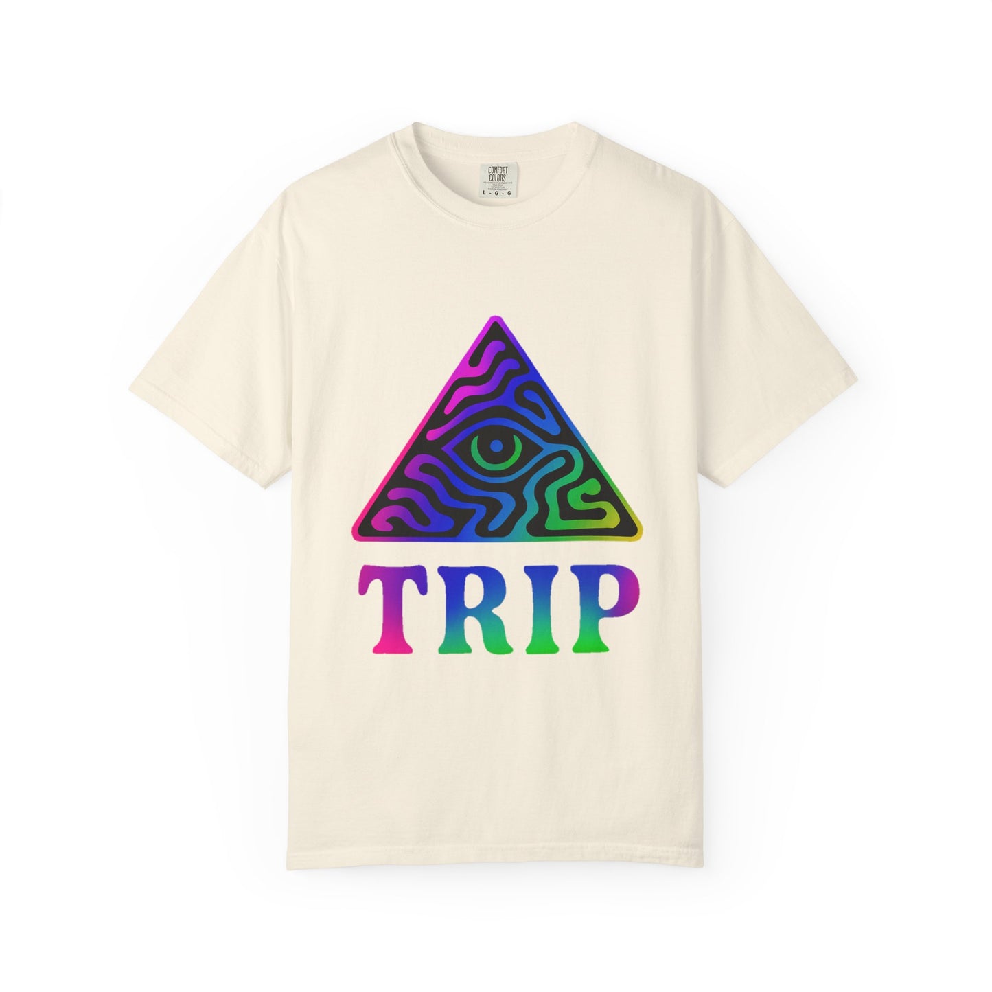 Psychedelic Trip T-Shirt, Unisex Graphic Tee, Retro Vibe Shirt, Festival Wear, Gift for Creative Souls