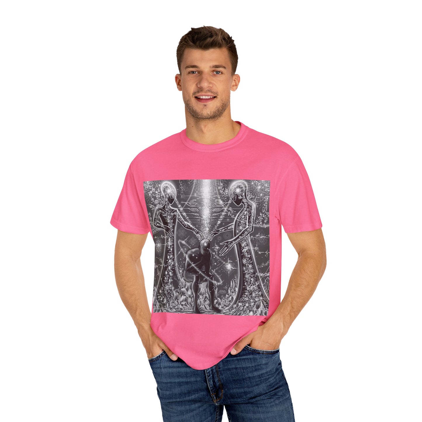 Unisex Garment-Dyed T-shirt👍