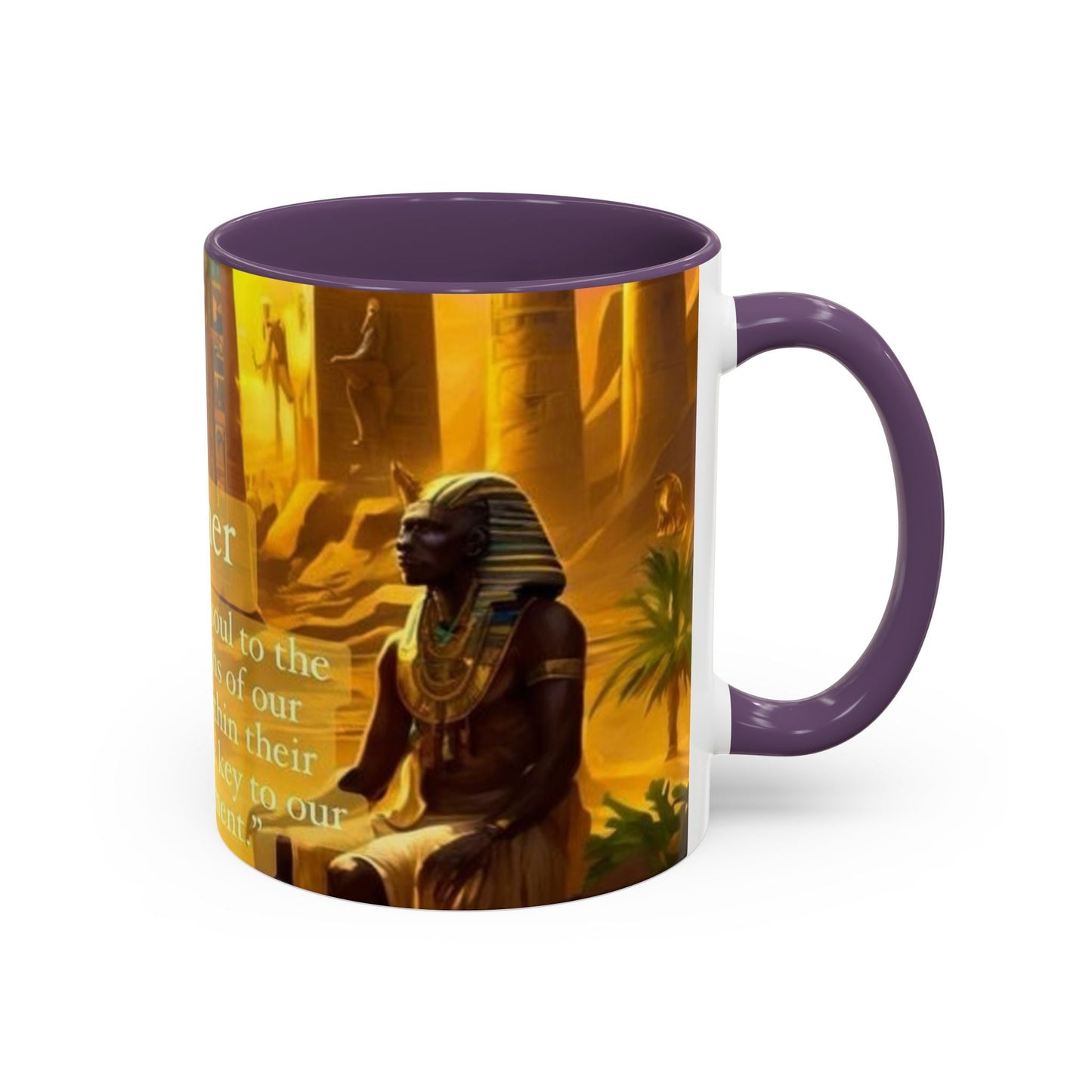9 Ether coffee mugs, Ceramic Tea Cup, Afrocentric Drinkware, Meditation Coffee Mug, Melanin Magic Gift, Ethnic Kitchen Decor