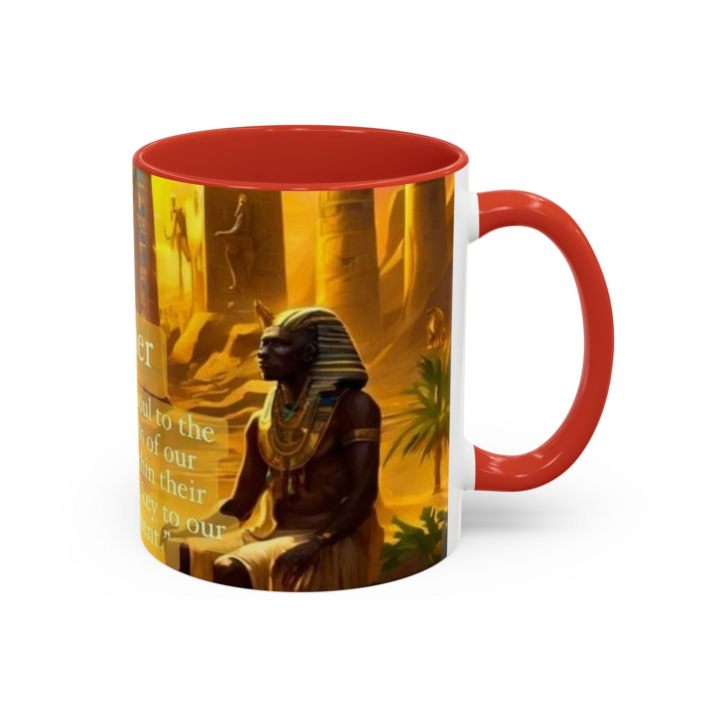 9 Ether coffee mugs, Ceramic Tea Cup, Afrocentric Drinkware, Meditation Coffee Mug, Melanin Magic Gift, Ethnic Kitchen Decor