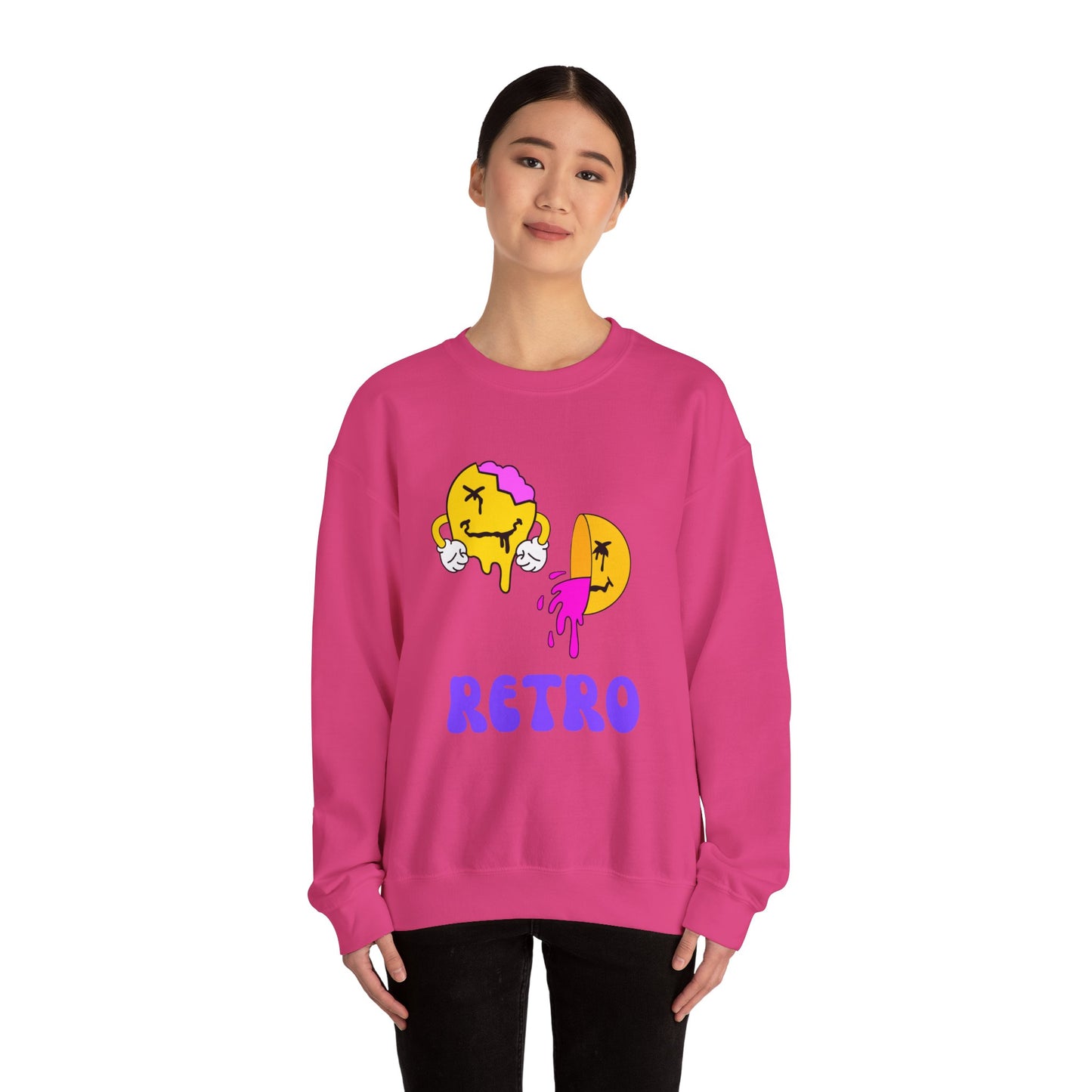 Retro Crewneck Sweatshirt - Vintage Vibes