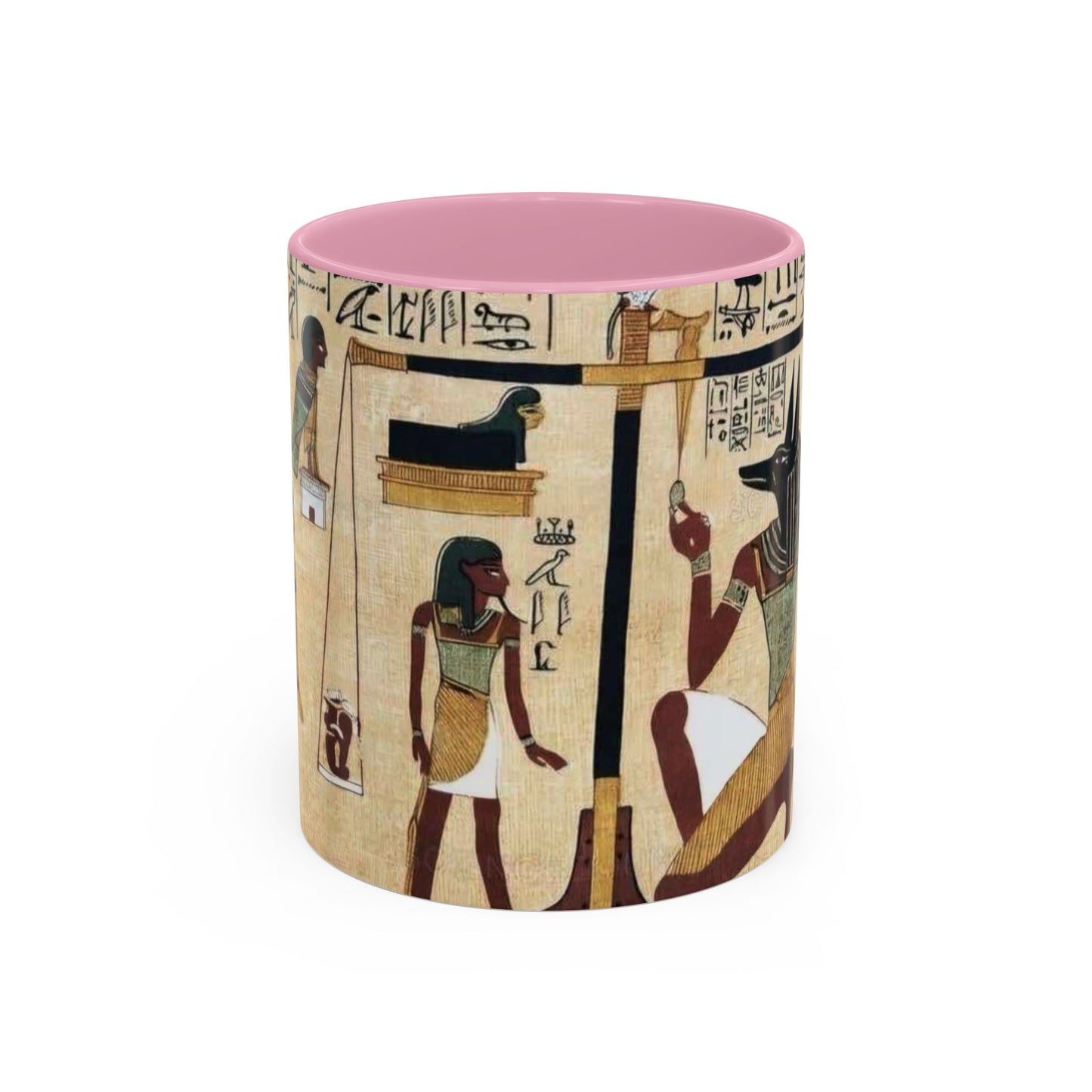 Ancient Egyptian Themed Coffee Mug - Colorful 11oz & 15oz | Unique Art Gift for History Lovers