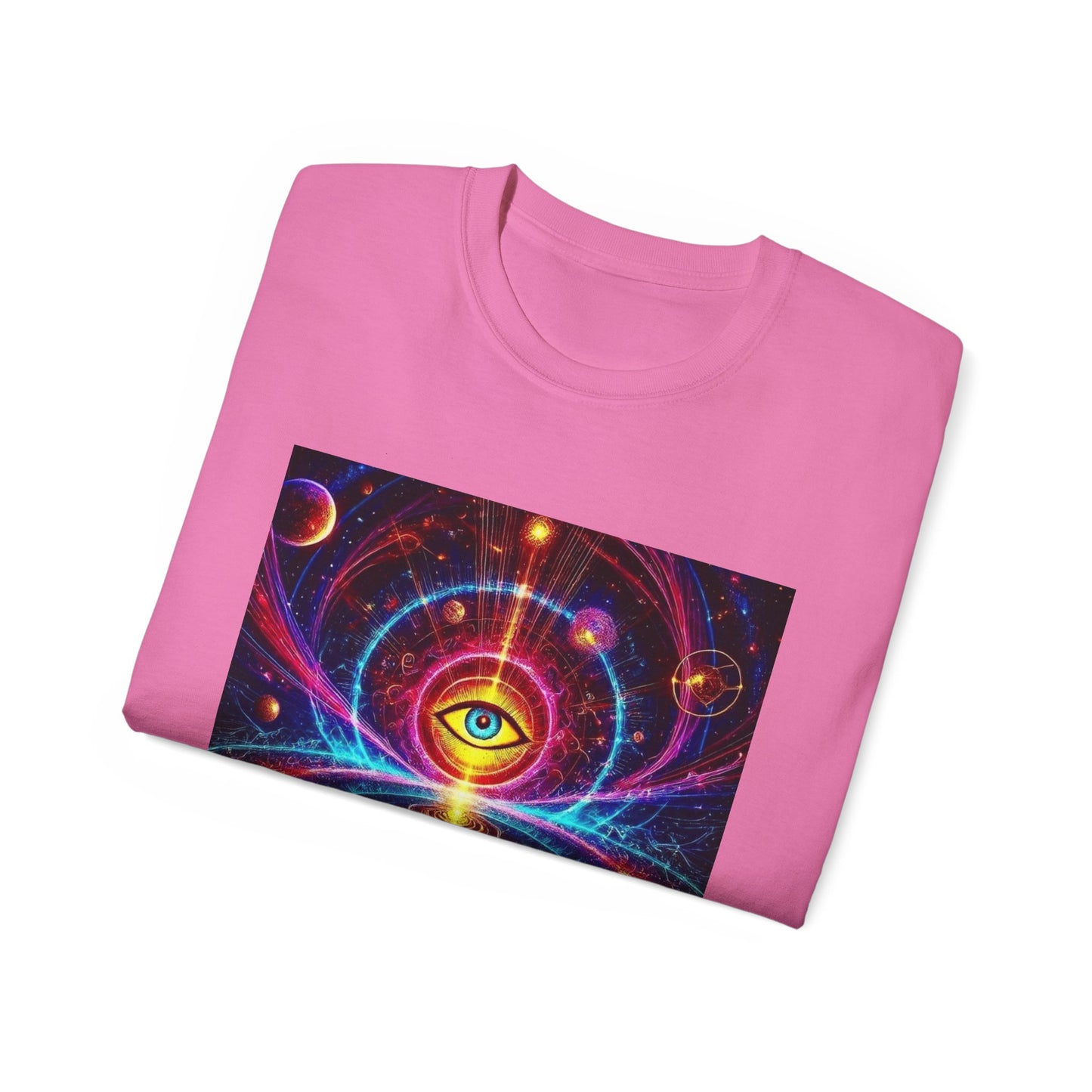 Cosmic Eye T-shirt Unisex Ultra Cotton Tee - Spiritual Graphic Shirt, Psychedelic Fashion, Festival Wear, Art Tee, Gift for Dreamers