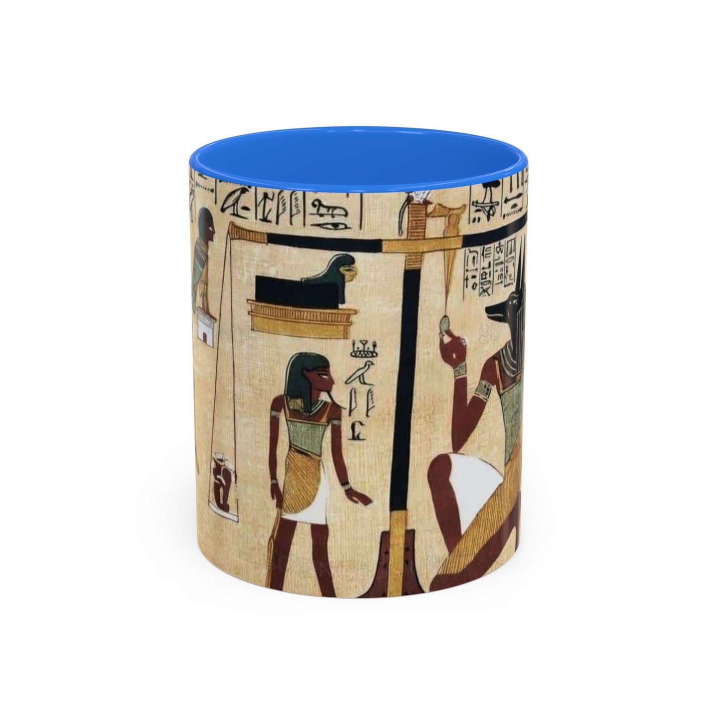 Ancient Egyptian Themed Coffee Mug - Colorful 11oz & 15oz | Unique Art Gift for History Lovers
