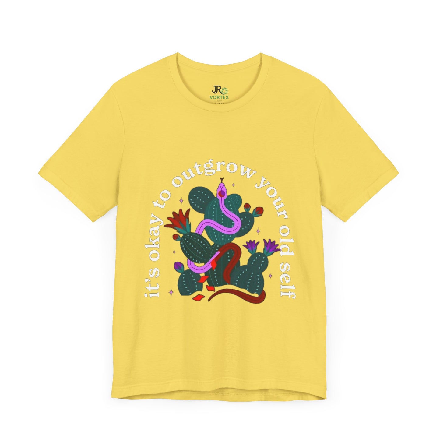 Colorful Inspirational Tee, Casual Wear, Gift for Friends, Motivational T-Shirt, Summer Apparel