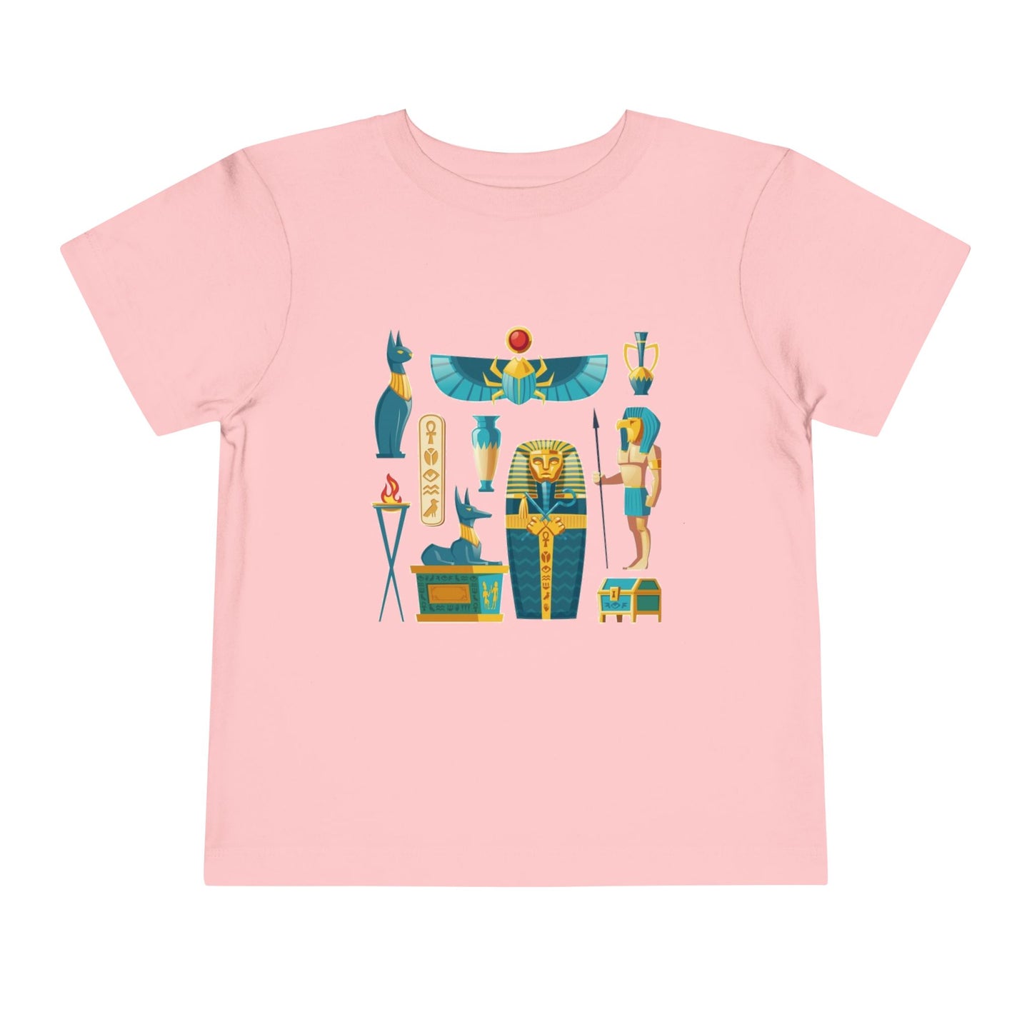 Egyptian-Themed Toddler Tee - Fun Kids' Shirt, Perfect for Playtime, Birthday Gifts, Baby Showers, Dress Up!