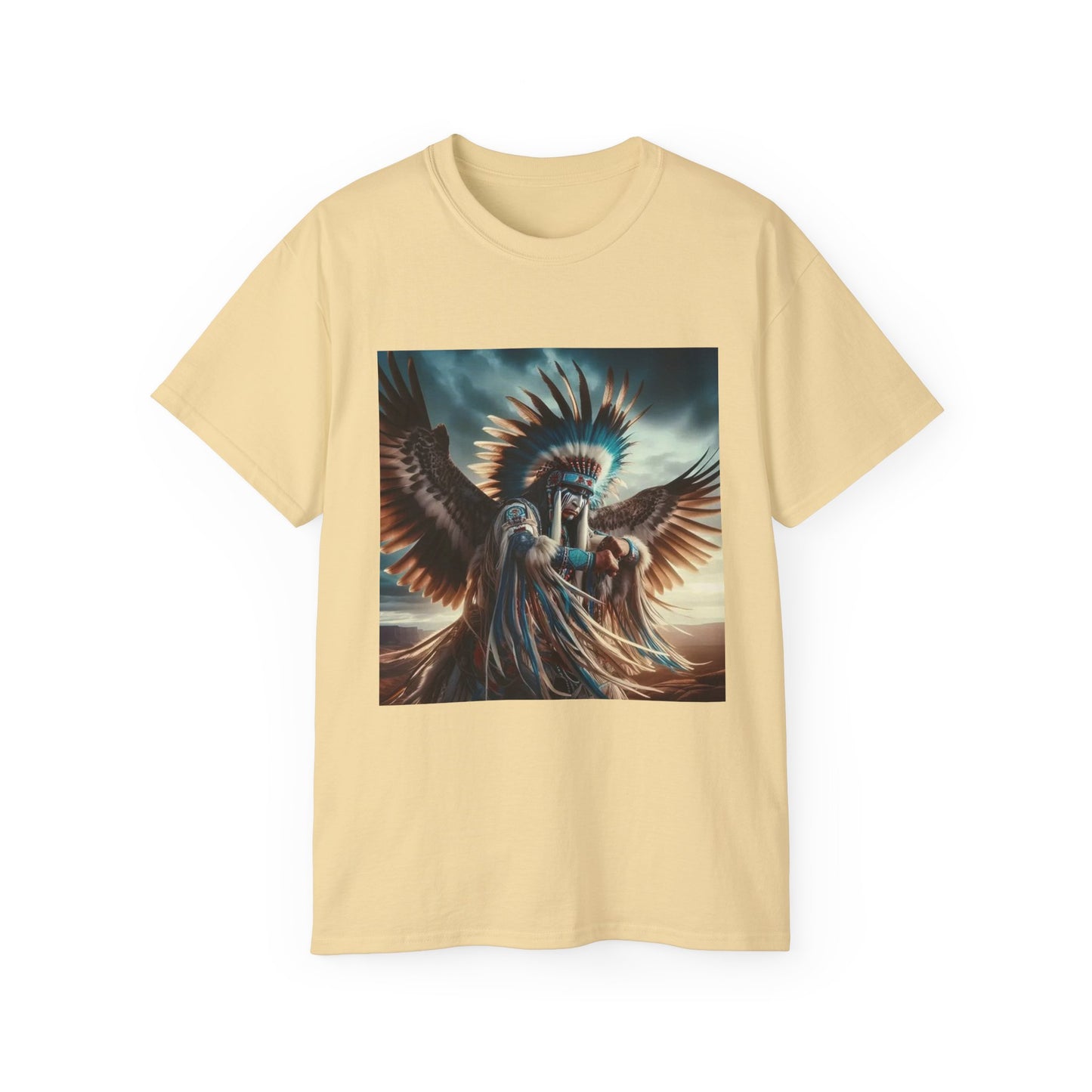 Fantasy Art Unisex Ultra Cotton Tee - Ethereal Angel Design