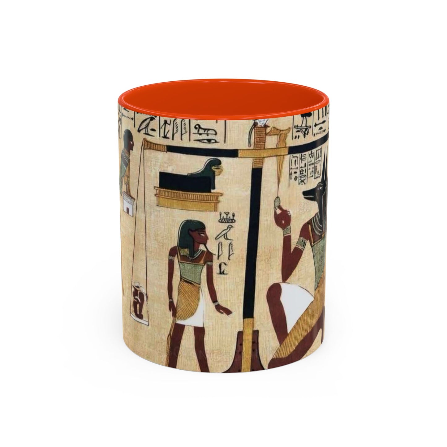 Ancient Egyptian Themed Coffee Mug - Colorful 11oz & 15oz | Unique Art Gift for History Lovers