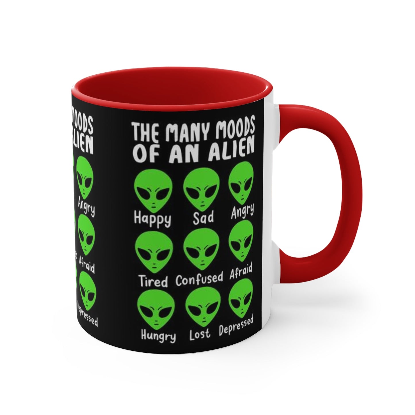 Alien Mug - Funny Gift for Sci-Fi Lovers, Alien Enthusiasts, Unique Coffee Cup, Home Décor, Quirky Kitchenware