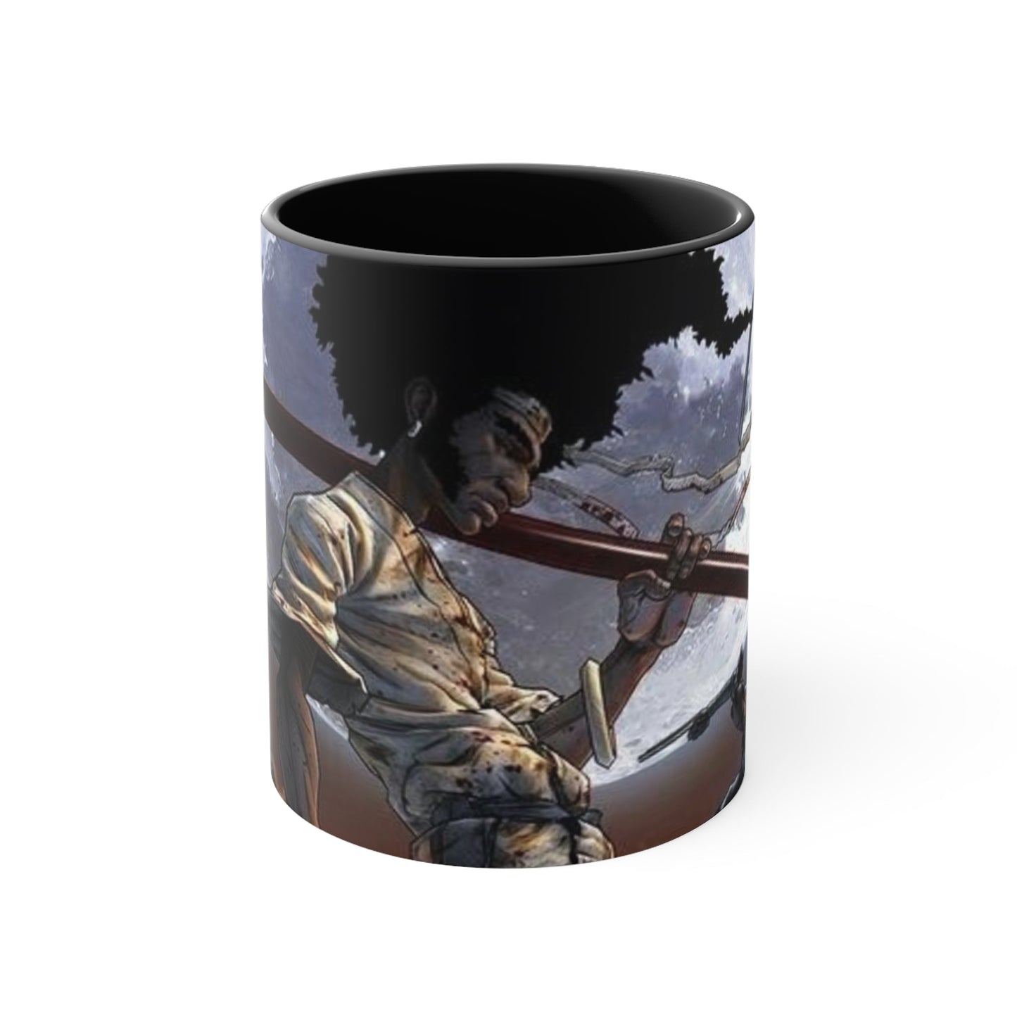 Artistic Accent Mug - Unique Design for Coffee Lovers, Gift for Him/Her, Home Decor, Black History Month, Artisan Kitchenware