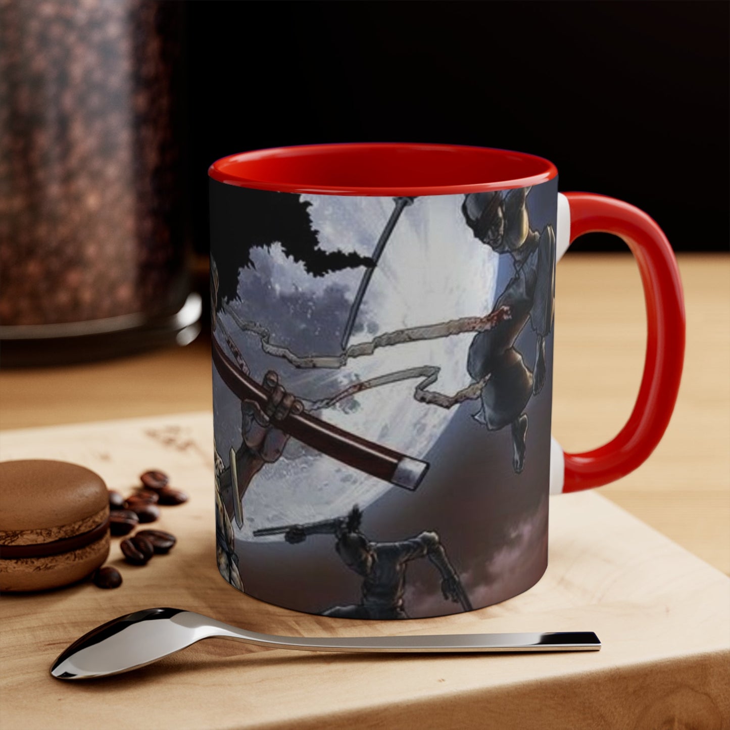 Artistic Accent Mug - Unique Design for Coffee Lovers, Gift for Him/Her, Home Decor, Black History Month, Artisan Kitchenware