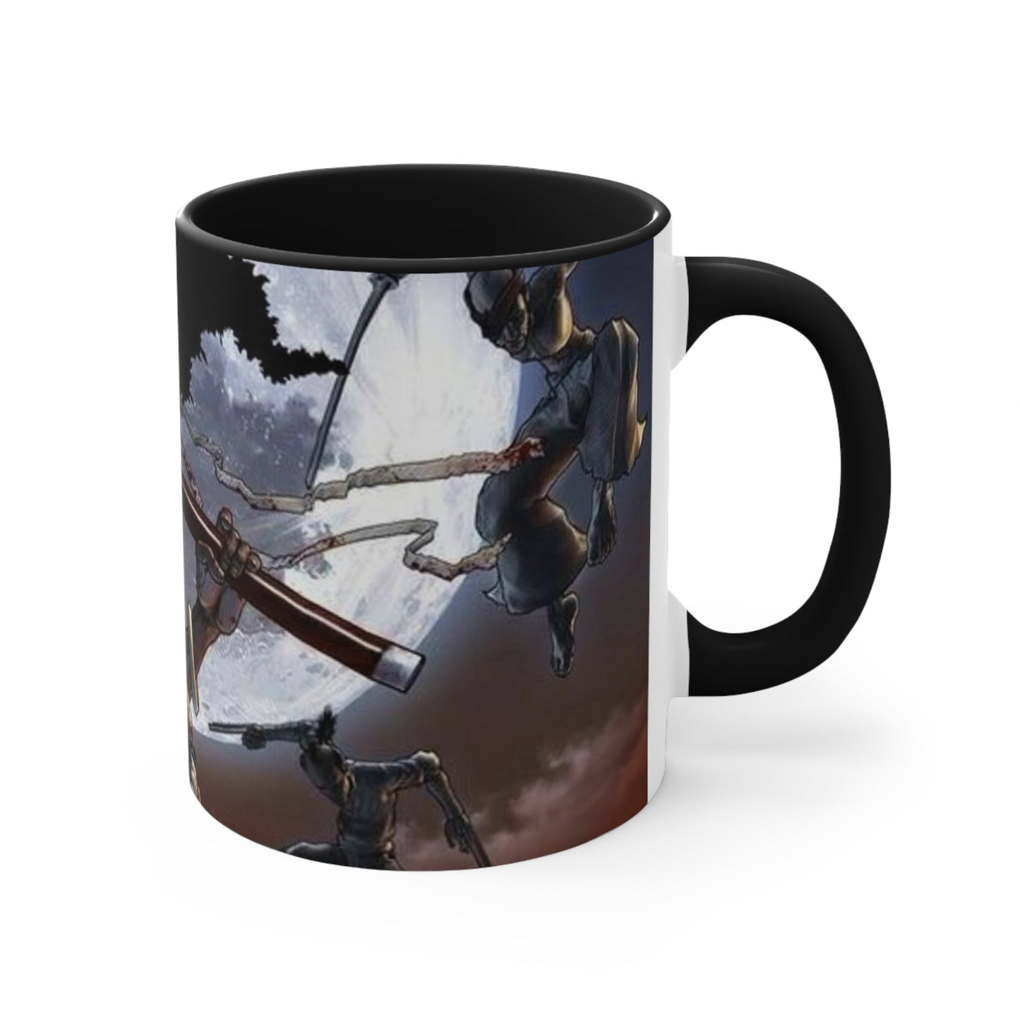 Artistic Accent Mug - Unique Design for Coffee Lovers, Gift for Him/Her, Home Decor, Black History Month, Artisan Kitchenware