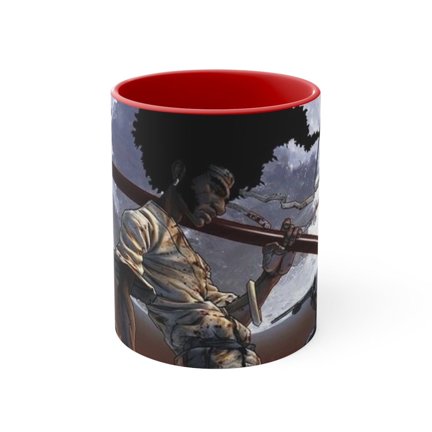 Artistic Accent Mug - Unique Design for Coffee Lovers, Gift for Him/Her, Home Decor, Black History Month, Artisan Kitchenware