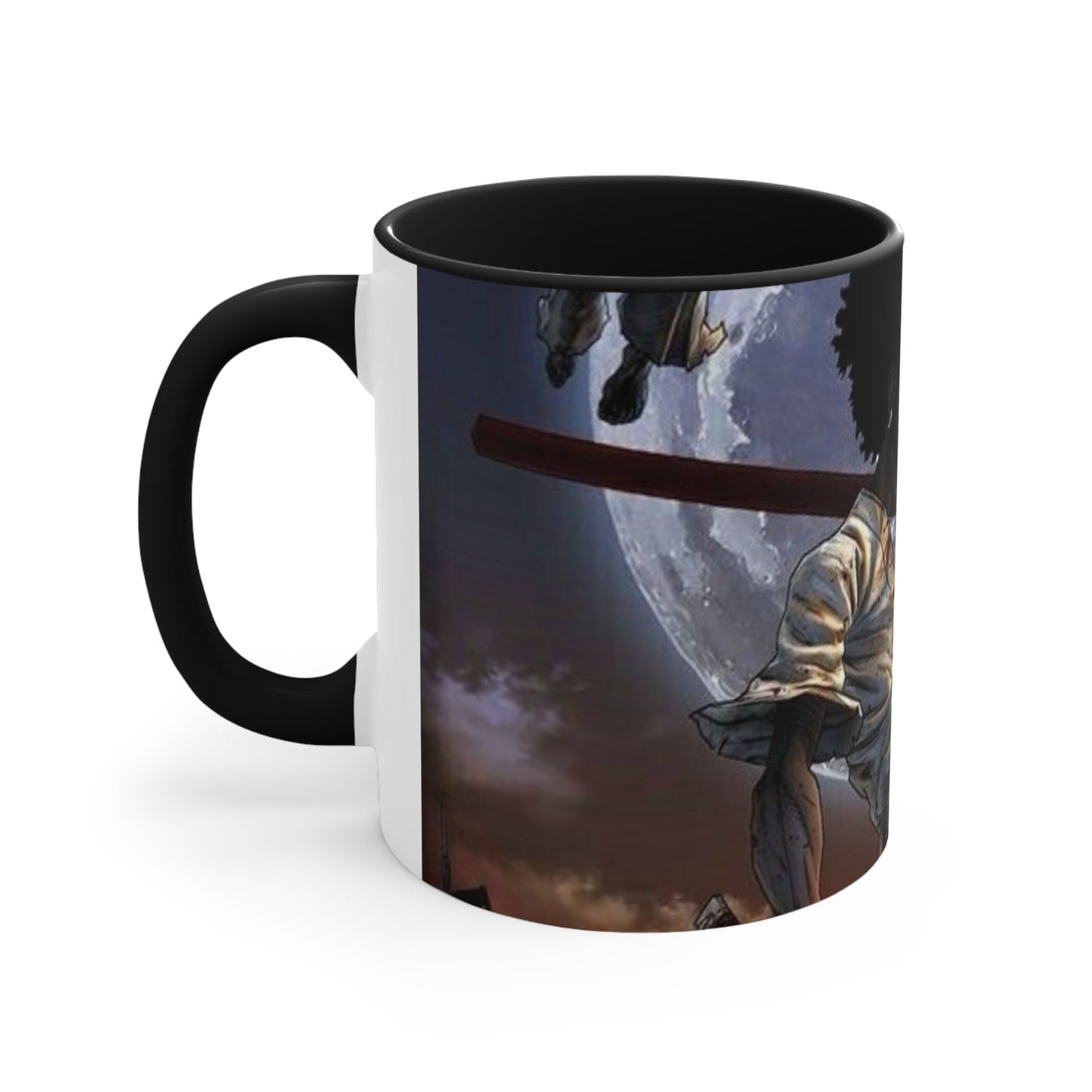 Artistic Accent Mug - Unique Design for Coffee Lovers, Gift for Him/Her, Home Decor, Black History Month, Artisan Kitchenware