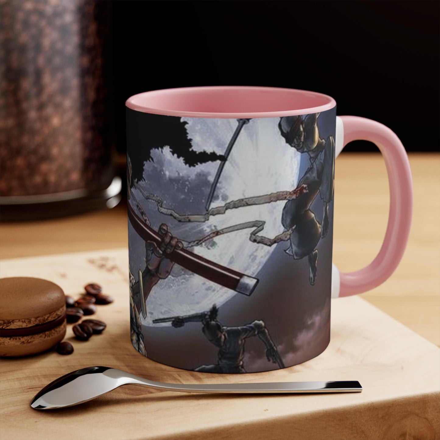 Artistic Accent Mug - Unique Design for Coffee Lovers, Gift for Him/Her, Home Decor, Black History Month, Artisan Kitchenware