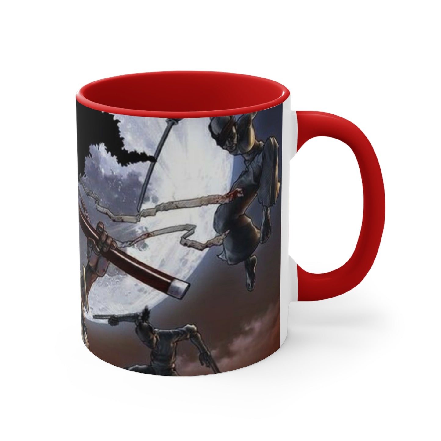 Artistic Accent Mug - Unique Design for Coffee Lovers, Gift for Him/Her, Home Decor, Black History Month, Artisan Kitchenware