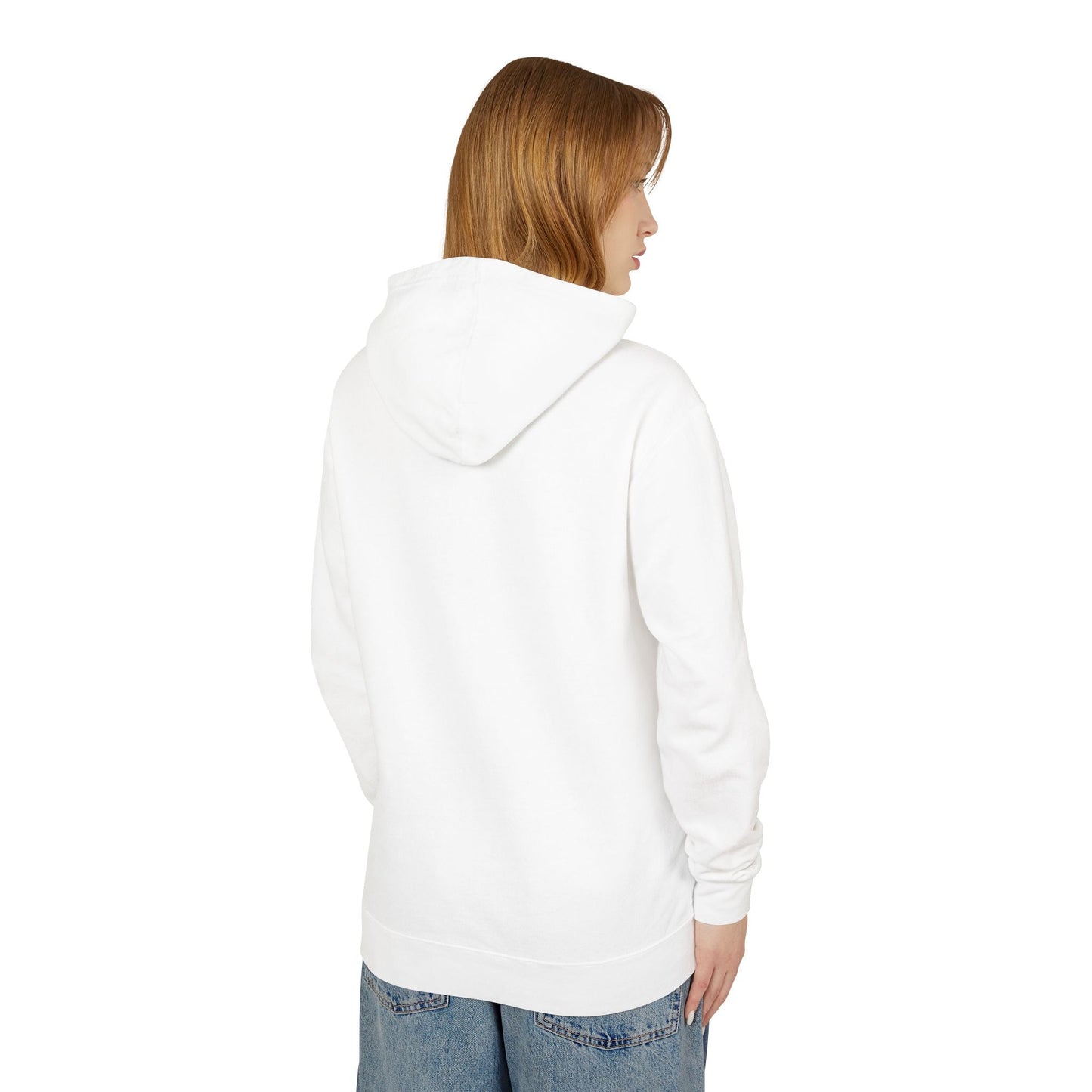 Artistic Unisex Lightweight Hooded Sweatshirt - Perfect for Casual Outings, Creative Minds, Gift Idea, Streetwear, Colorful Design