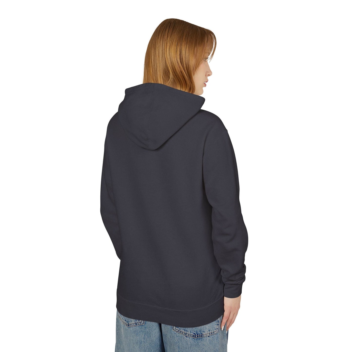 Artistic Unisex Lightweight Hooded Sweatshirt - Perfect for Casual Outings, Creative Minds, Gift Idea, Streetwear, Colorful Design