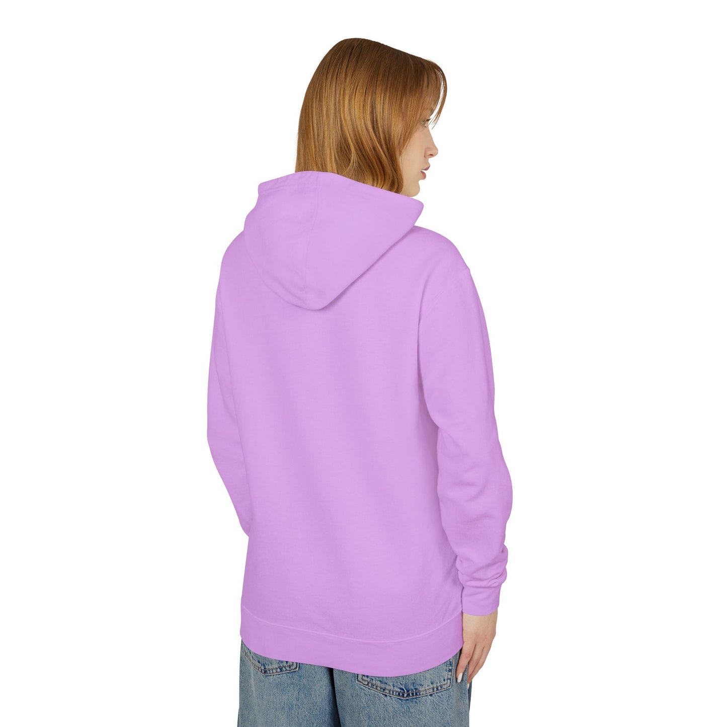 Artistic Unisex Lightweight Hooded Sweatshirt - Perfect for Casual Outings, Creative Minds, Gift Idea, Streetwear, Colorful Design