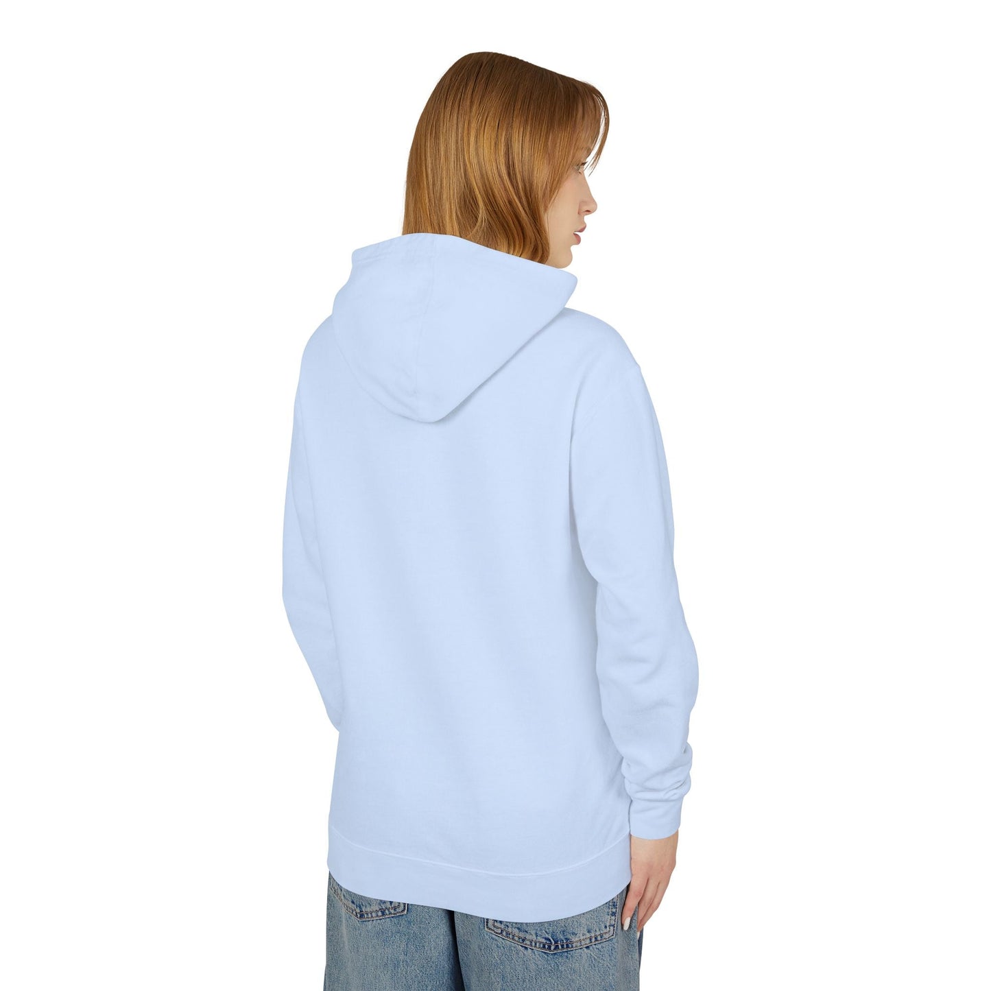 Artistic Unisex Lightweight Hoodie, Cozy sweatshirt, Gift for art lovers, Unique graphic pullover, Perfect for casual wear, Festival apparel