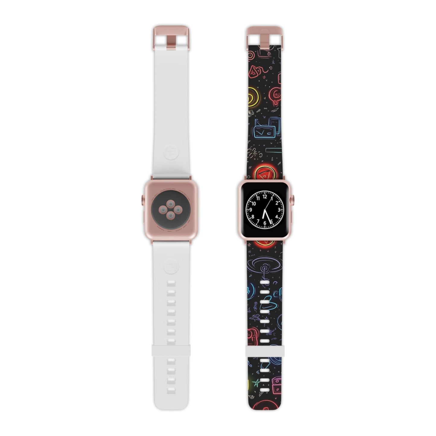 Colorful Apple Watch Band, Stylish Watch Strap, Fun Gift for Tech Lovers, Unique Accessory for Events, Perfect for Daily Wear, Holiday