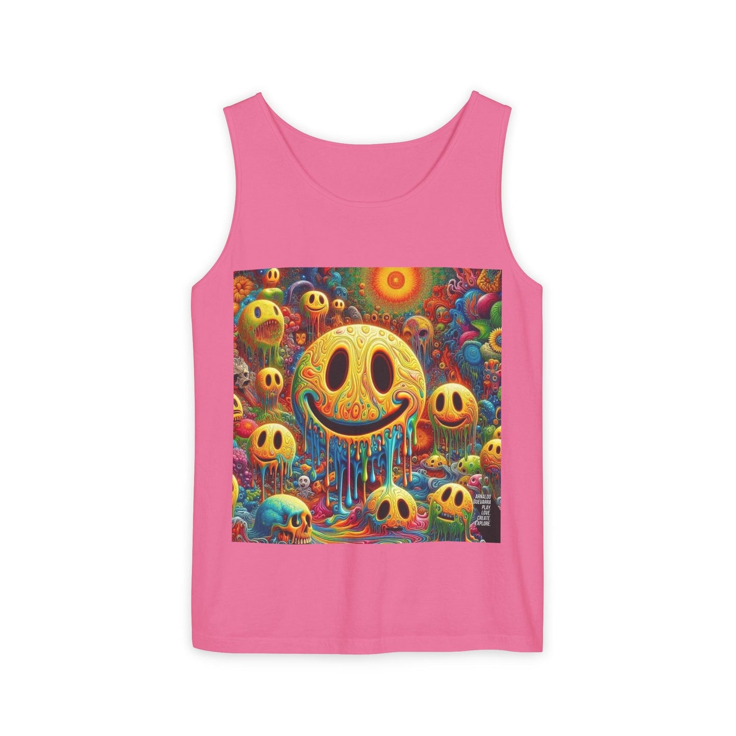 Colorful Psychedelic Tank Top for Summer Vibes