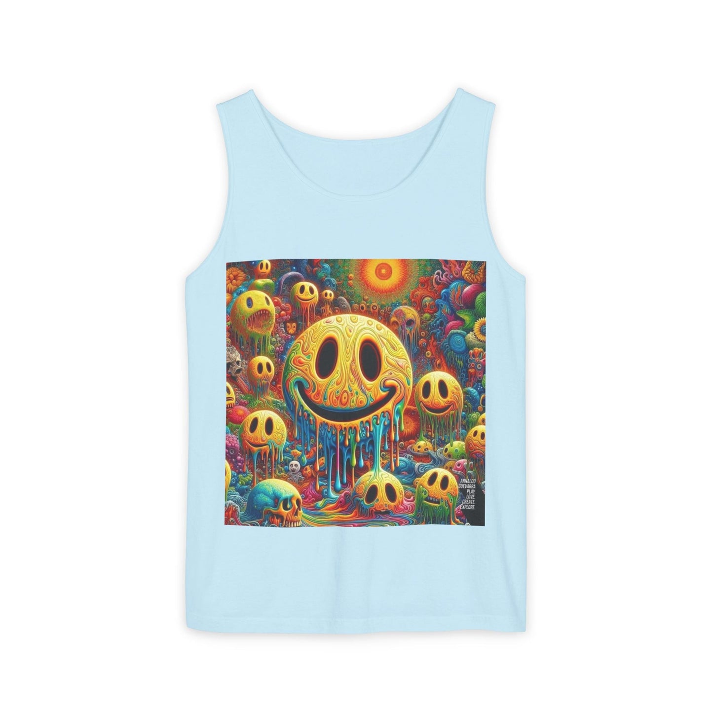 Colorful Psychedelic Tank Top for Summer Vibes