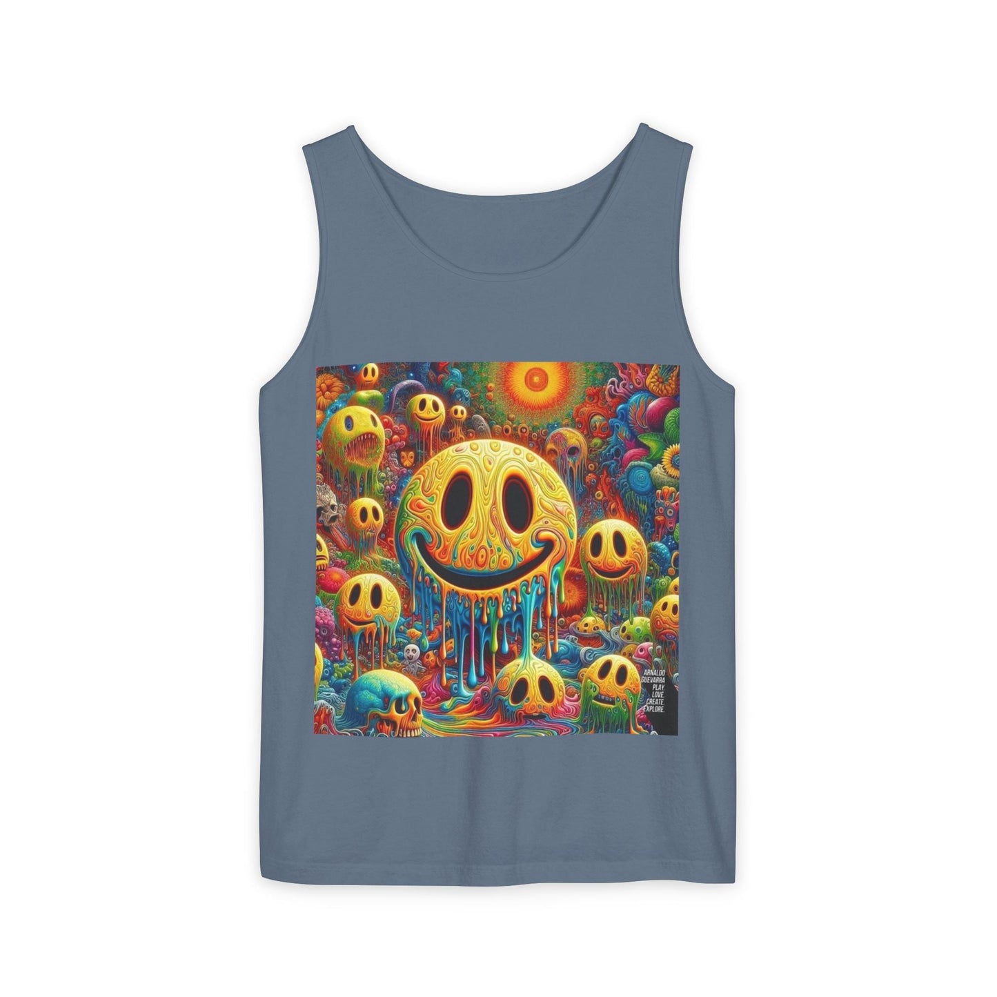 Colorful Psychedelic Tank Top for Summer Vibes