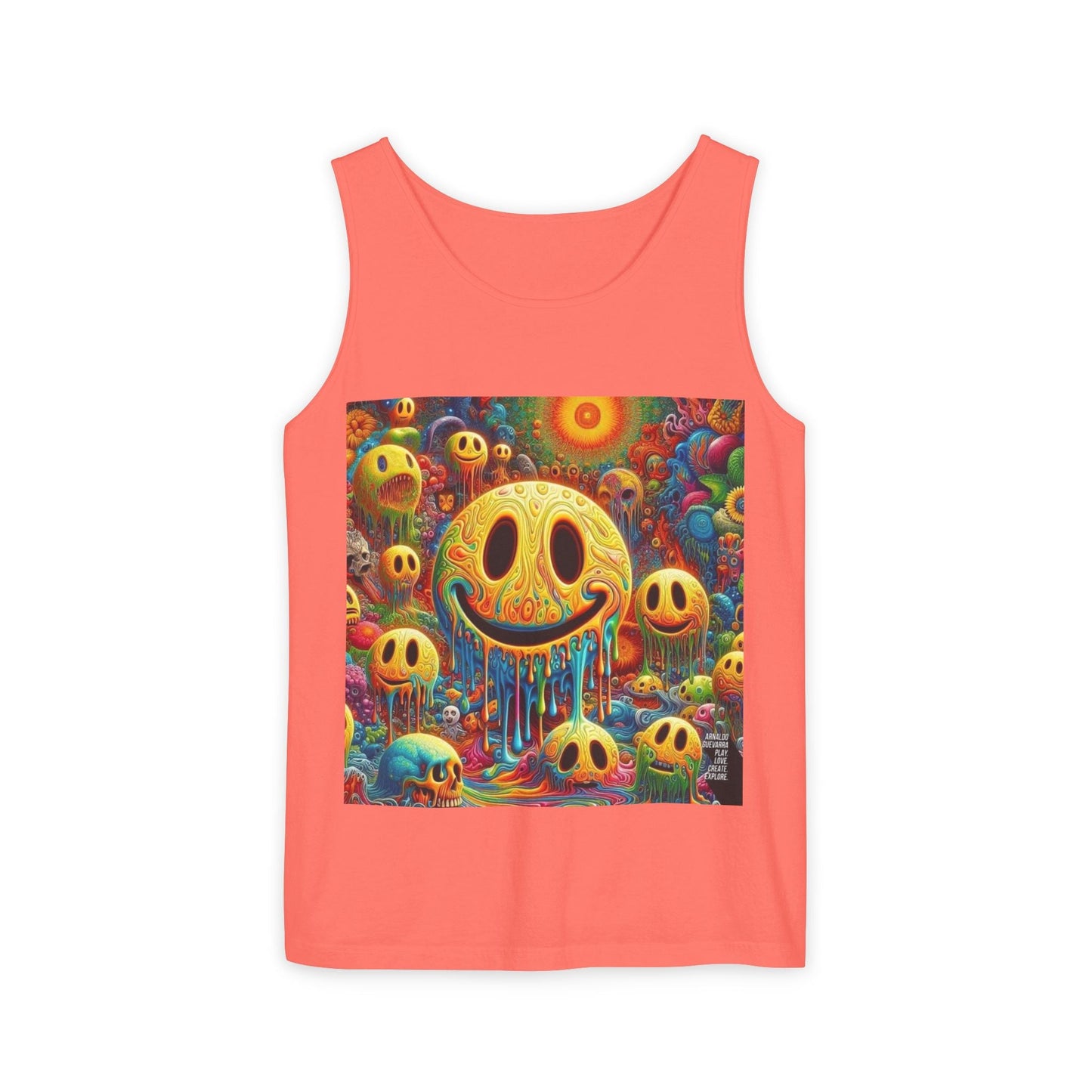 Colorful Psychedelic Tank Top for Summer Vibes