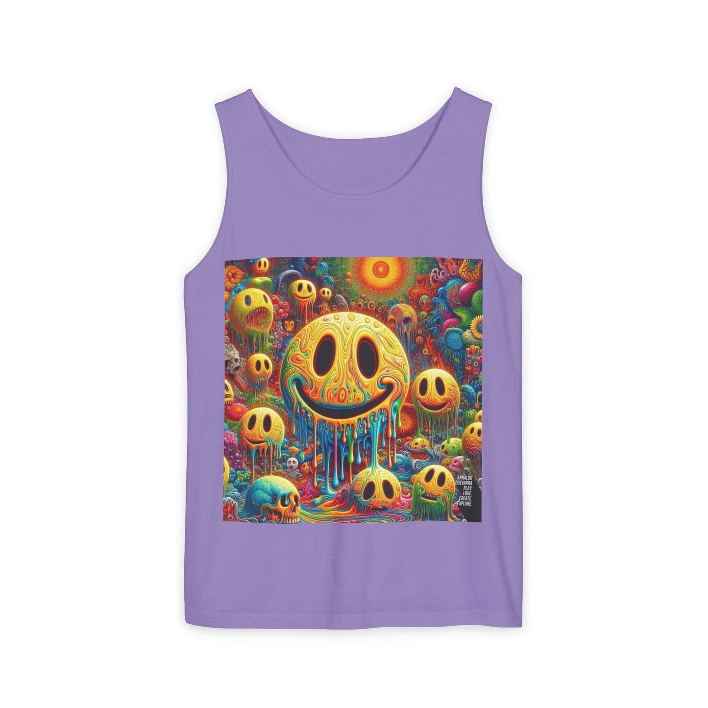 Colorful Psychedelic Tank Top for Summer Vibes