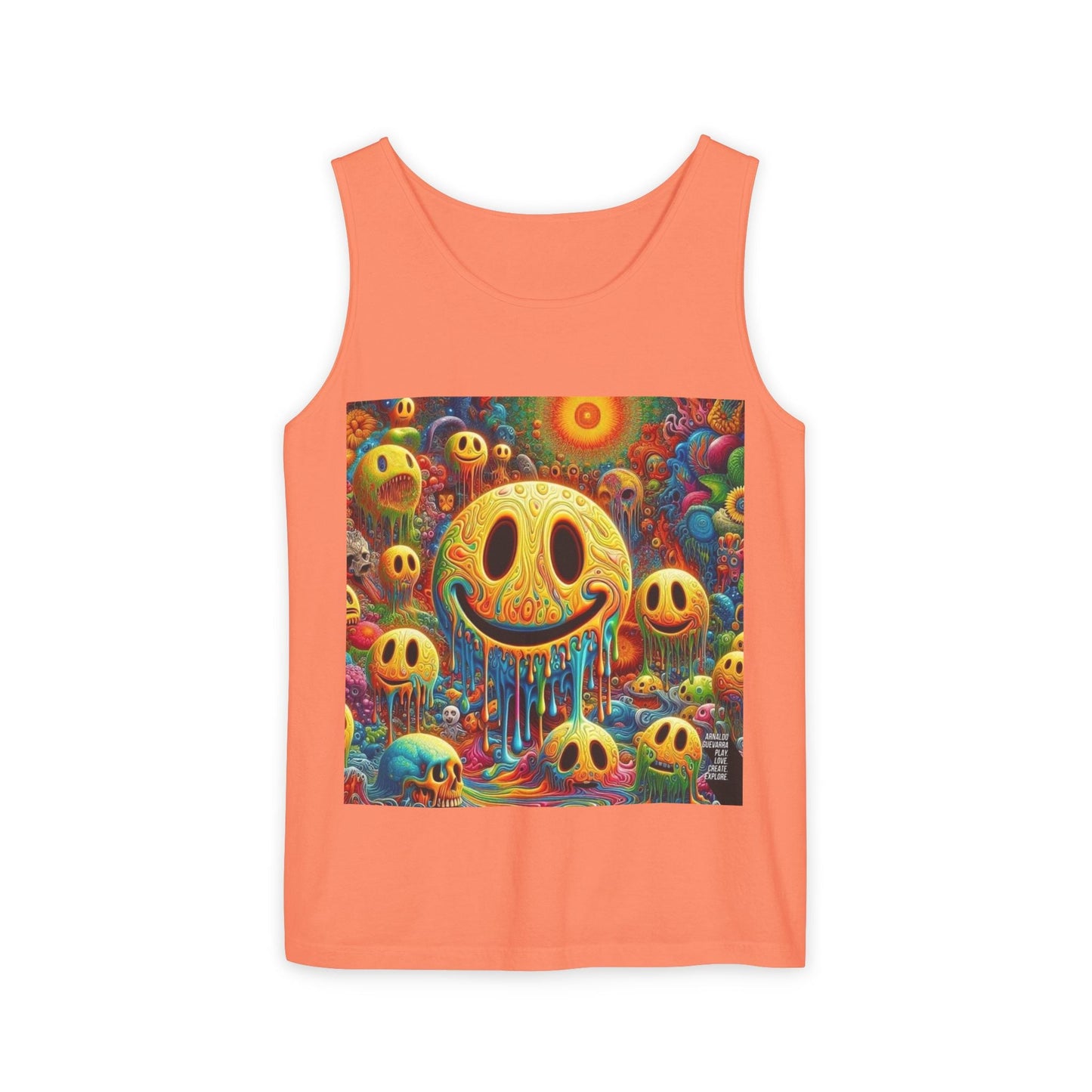 Colorful Psychedelic Tank Top for Summer Vibes