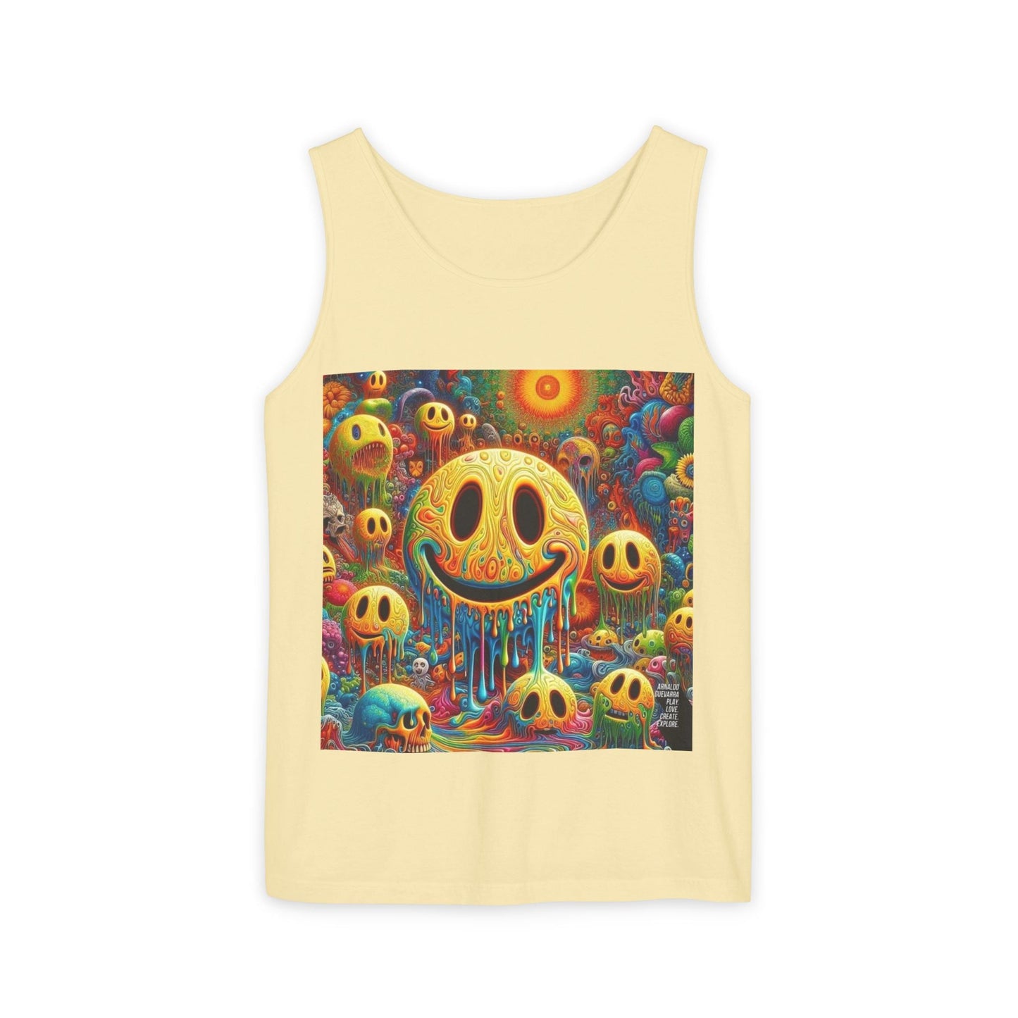 Colorful Psychedelic Tank Top for Summer Vibes