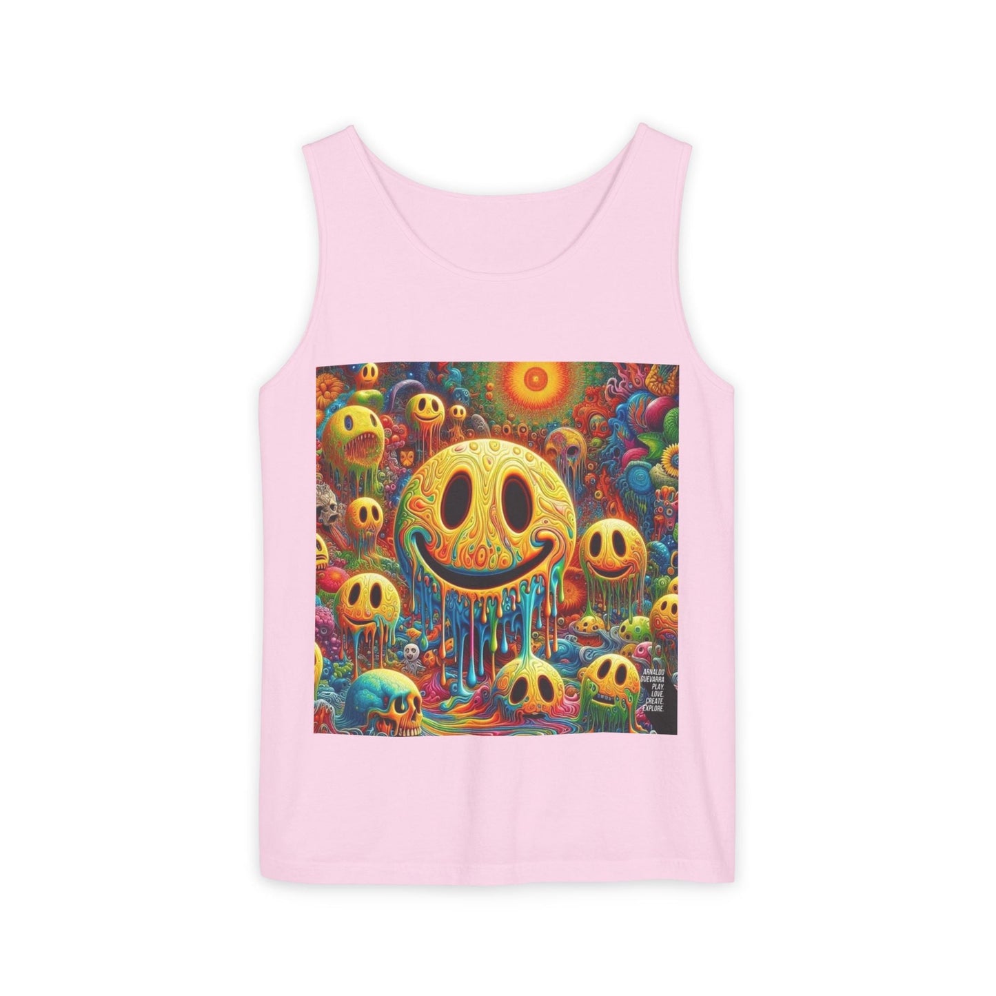 Colorful Psychedelic Tank Top for Summer Vibes