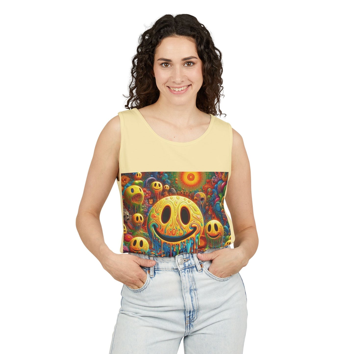 Colorful Psychedelic Tank Top for Summer Vibes