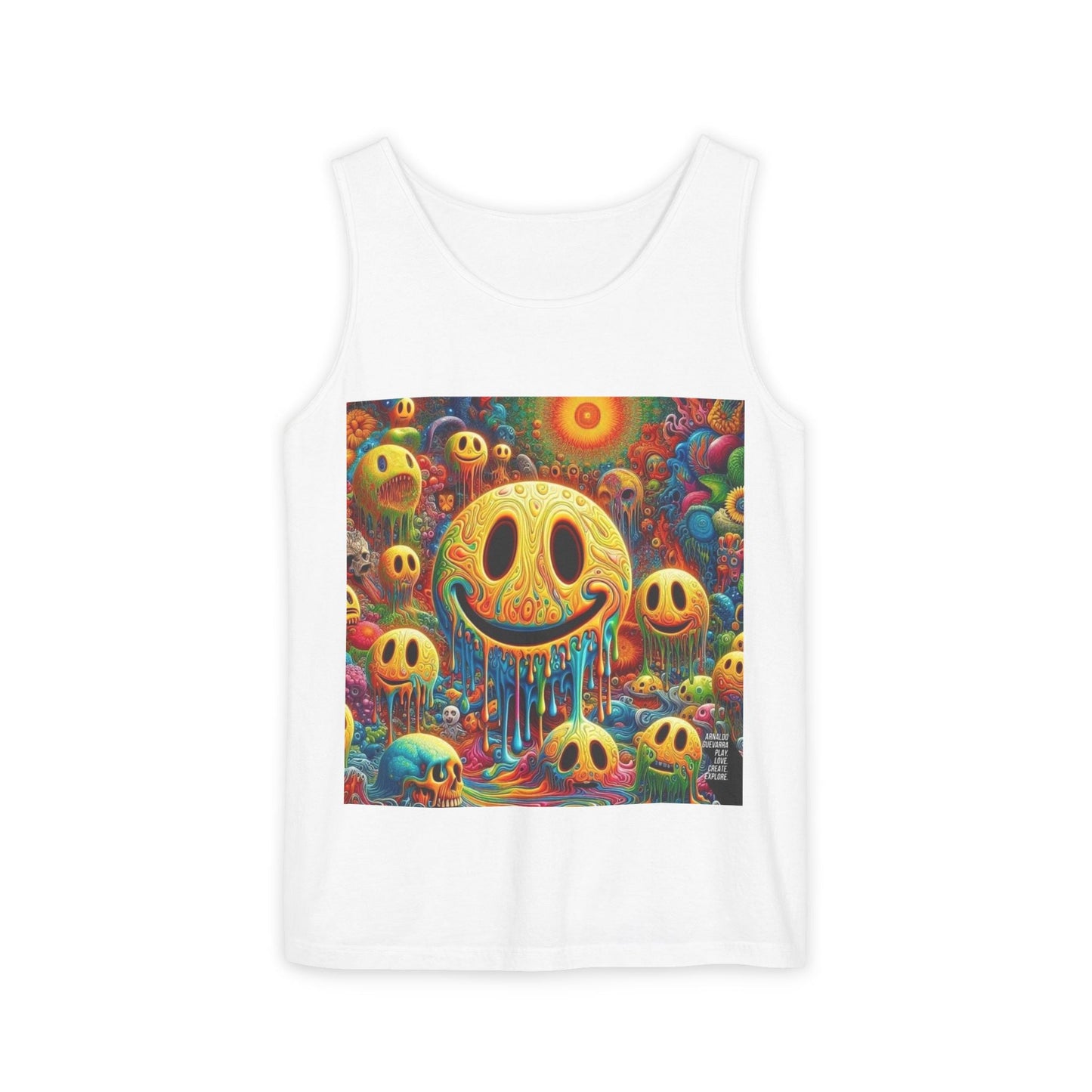Colorful Psychedelic Tank Top for Summer Vibes