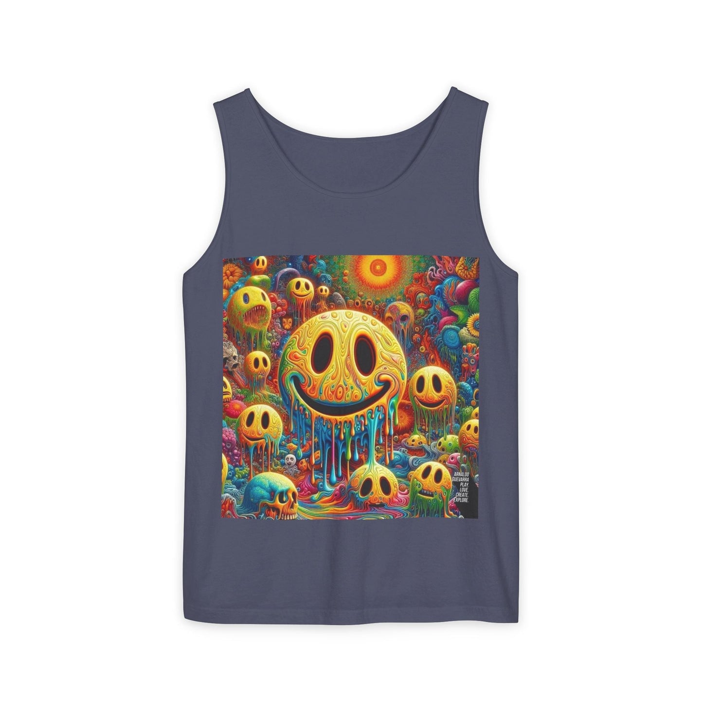 Colorful Psychedelic Tank Top for Summer Vibes