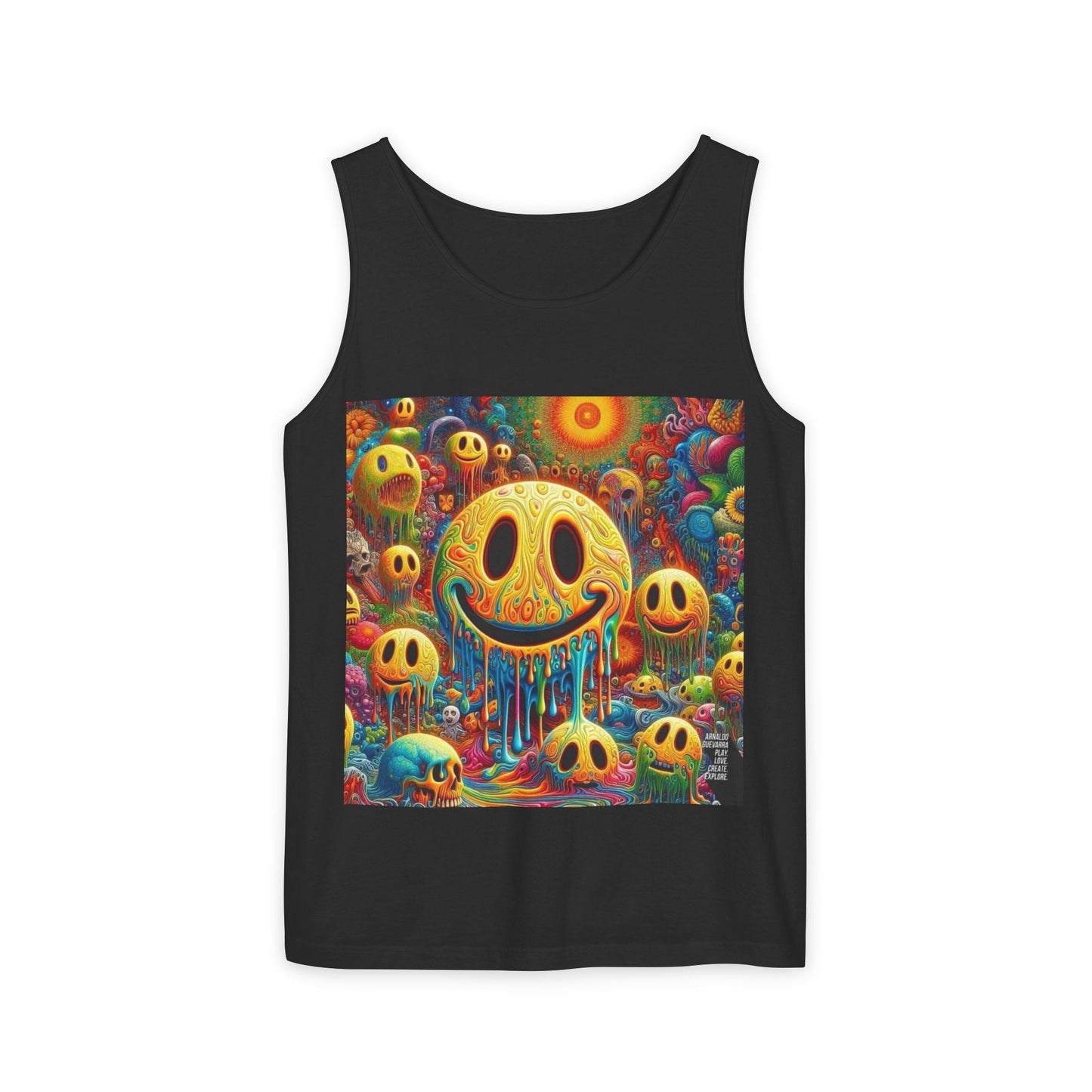 Colorful Psychedelic Tank Top for Summer Vibes