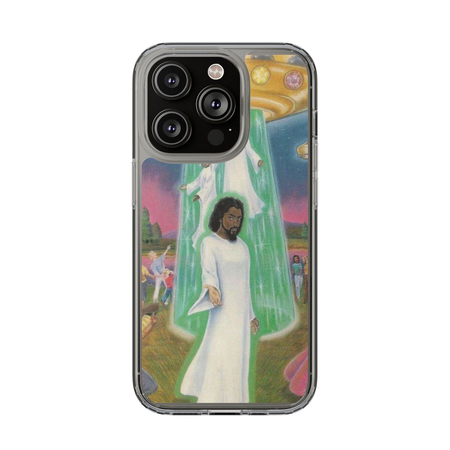 Cosmic Art Phone Case - Vibrant Spiritual Design, Bohemian Phone Cover, Unique Gift for Him/Her, Festival Accessory, Home Decor