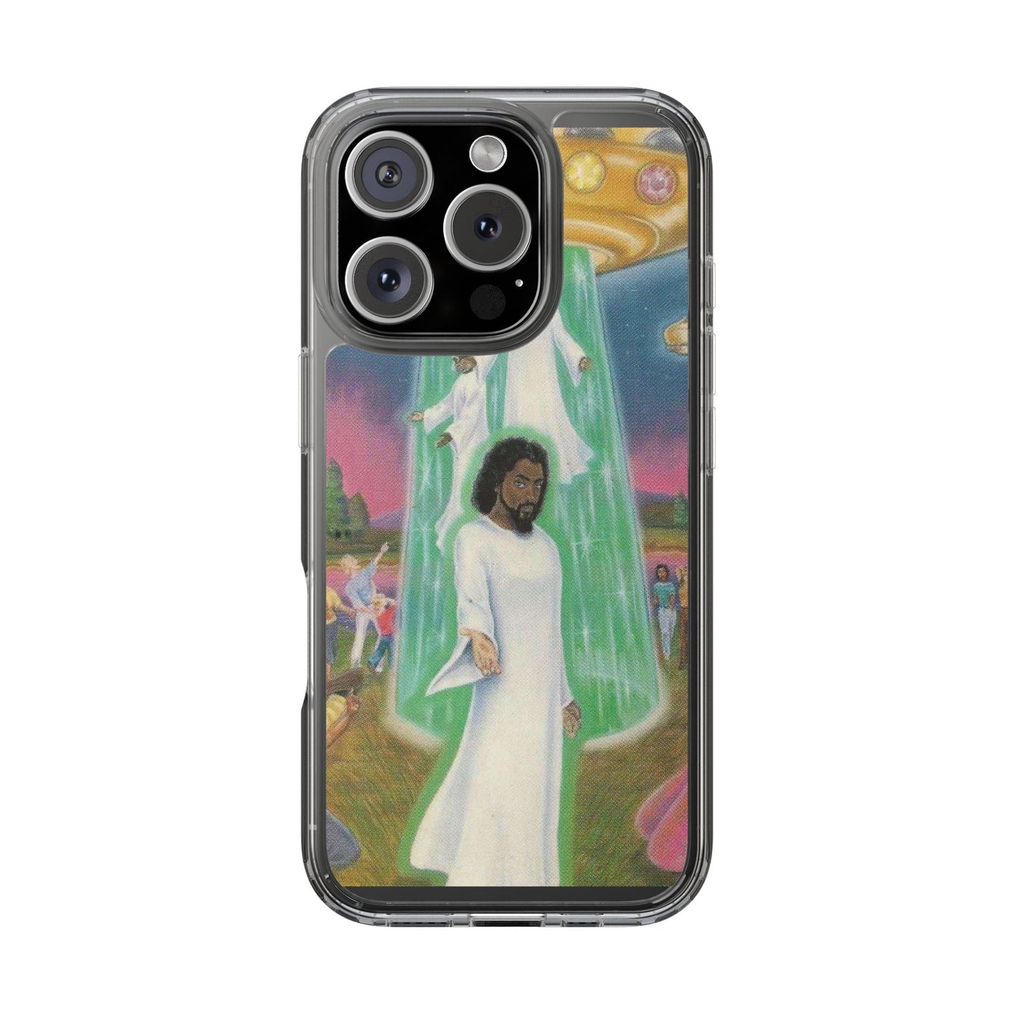 Cosmic Art Phone Case - Vibrant Spiritual Design, Bohemian Phone Cover, Unique Gift for Him/Her, Festival Accessory, Home Decor