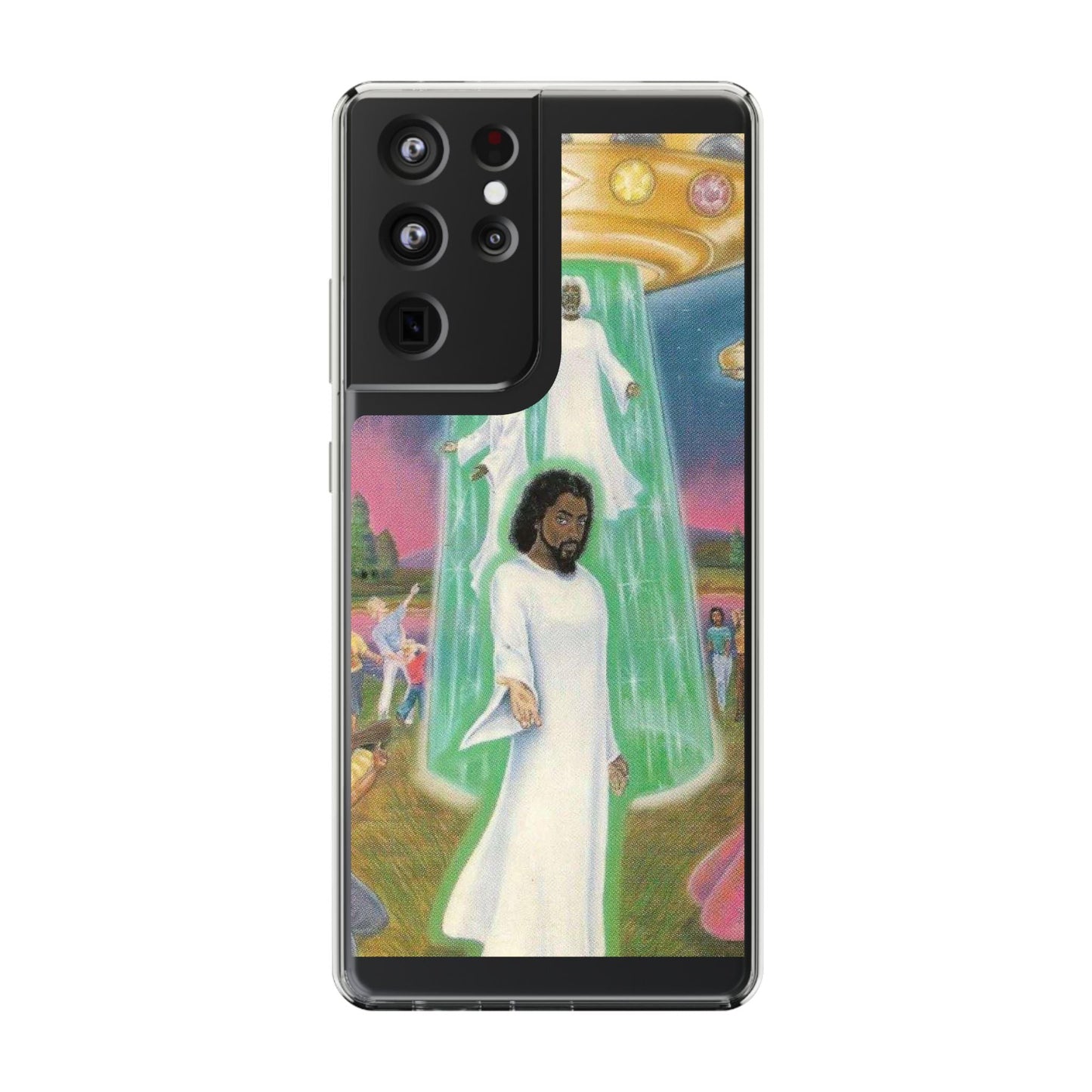 Cosmic Art Phone Case - Vibrant Spiritual Design, Bohemian Phone Cover, Unique Gift for Him/Her, Festival Accessory, Home Decor