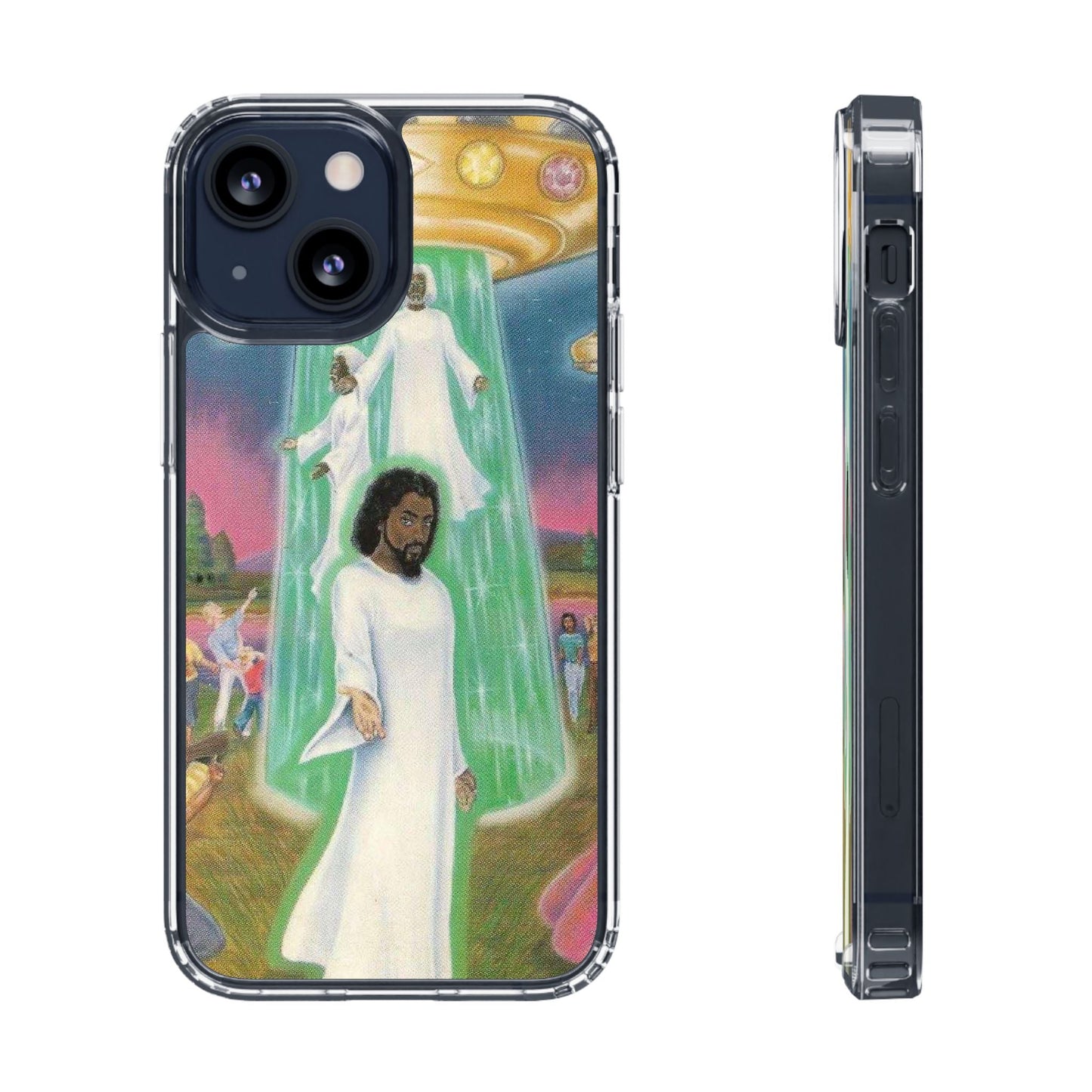 Cosmic Art Phone Case - Vibrant Spiritual Design, Bohemian Phone Cover, Unique Gift for Him/Her, Festival Accessory, Home Decor