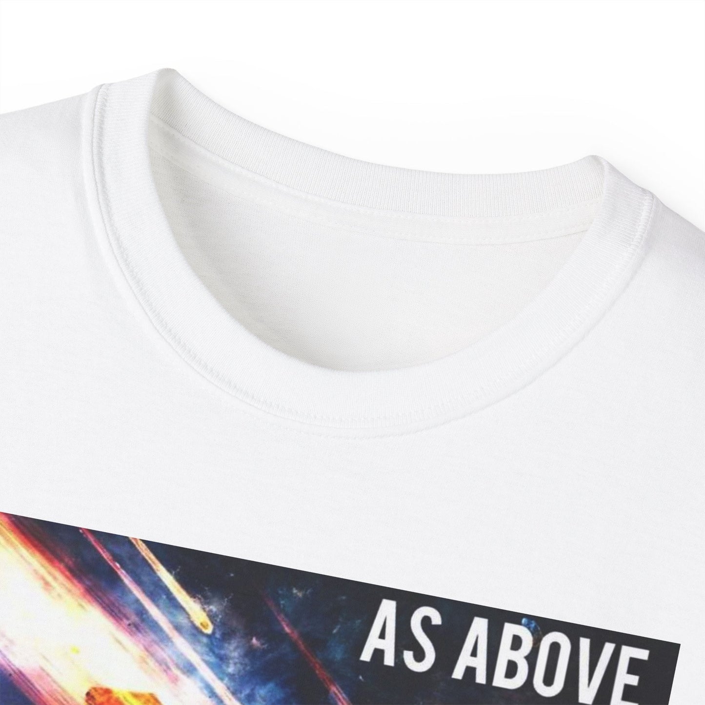 Cosmic Connection Tee - 'As Above, So Below' Unisex Ultra Cotton T-Shirt